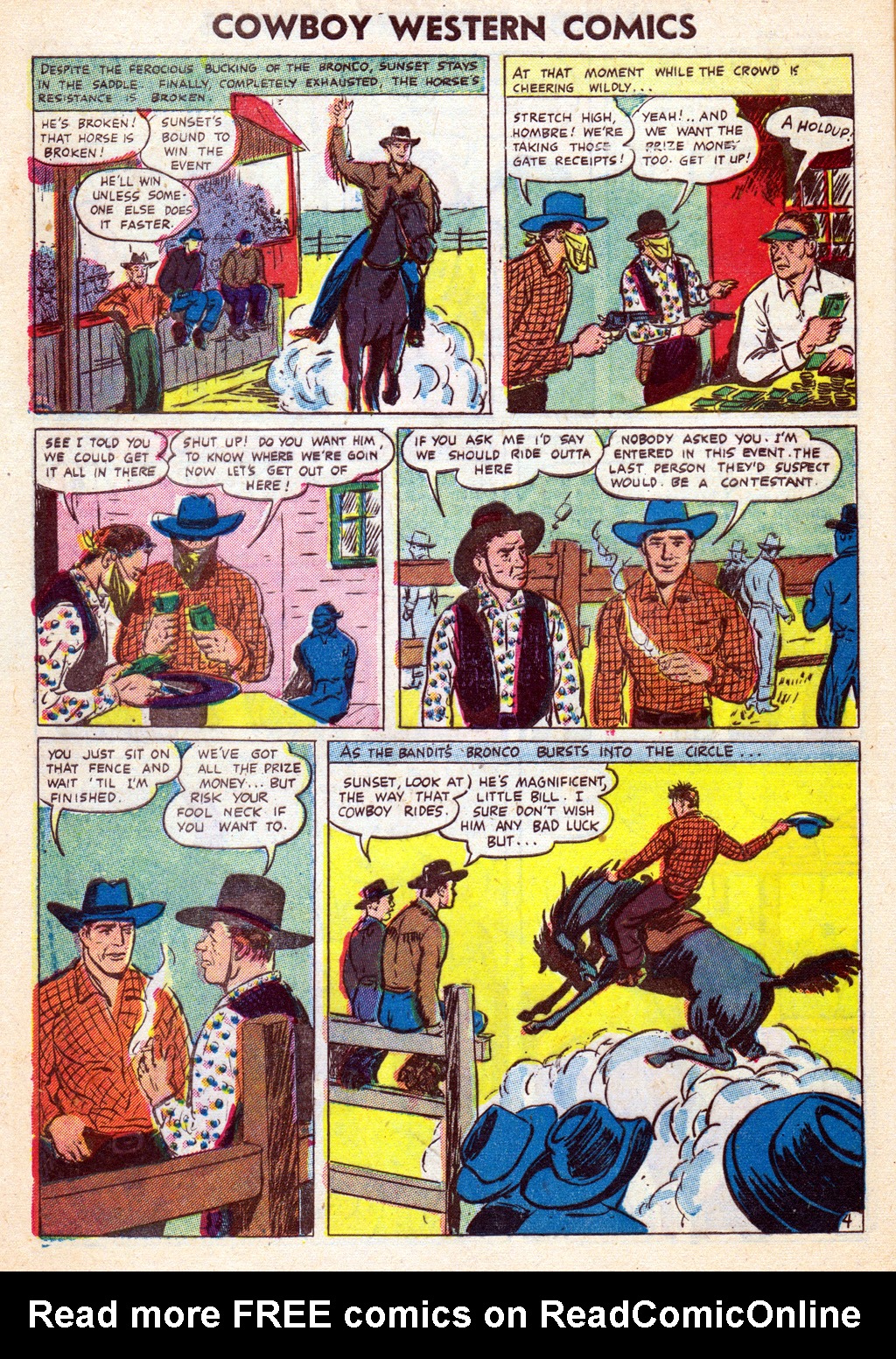 Read online Cowboy Western Comics (1948) comic -  Issue #35 - 28