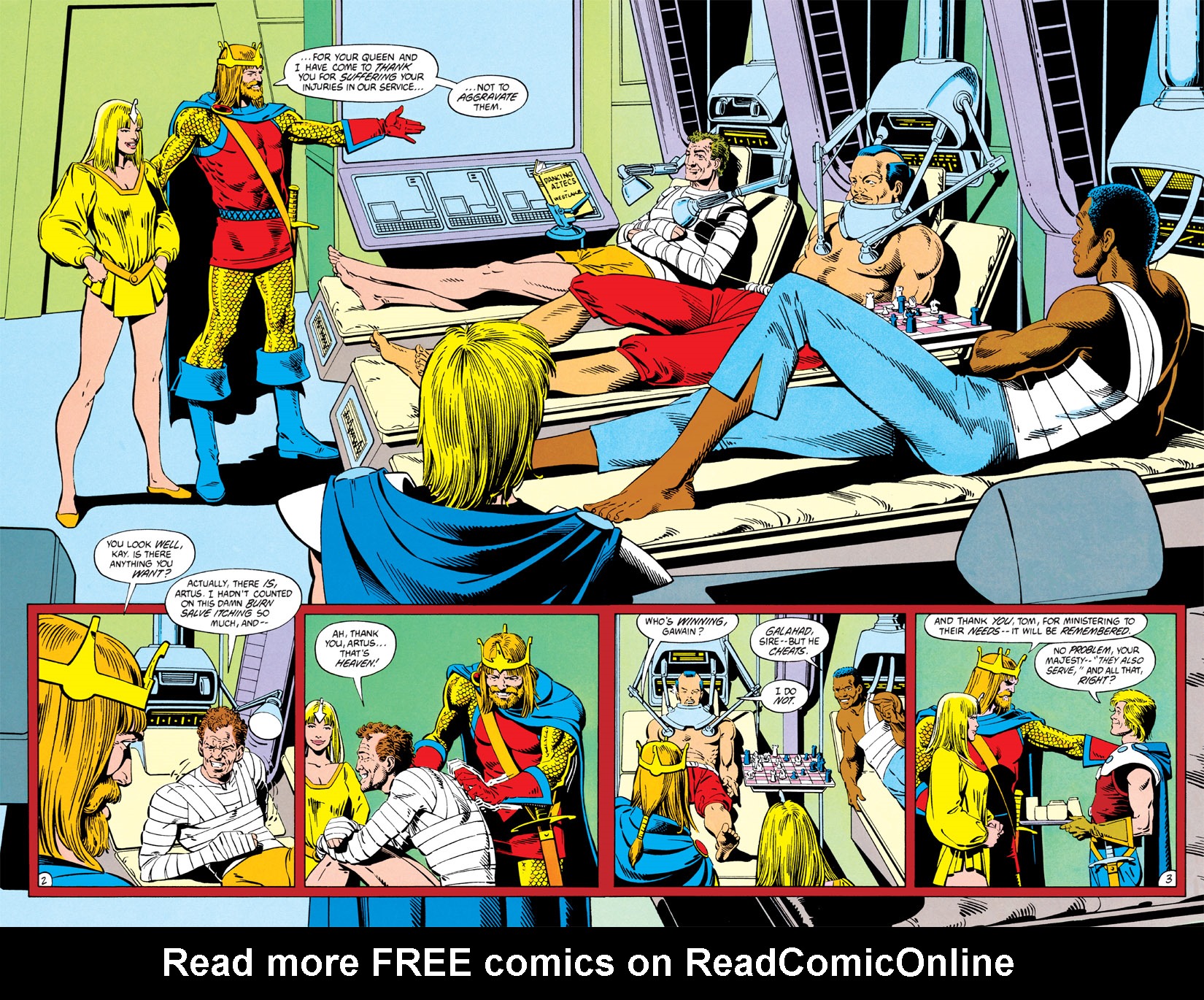 Read online Camelot 3000 comic -  Issue #7 - 4