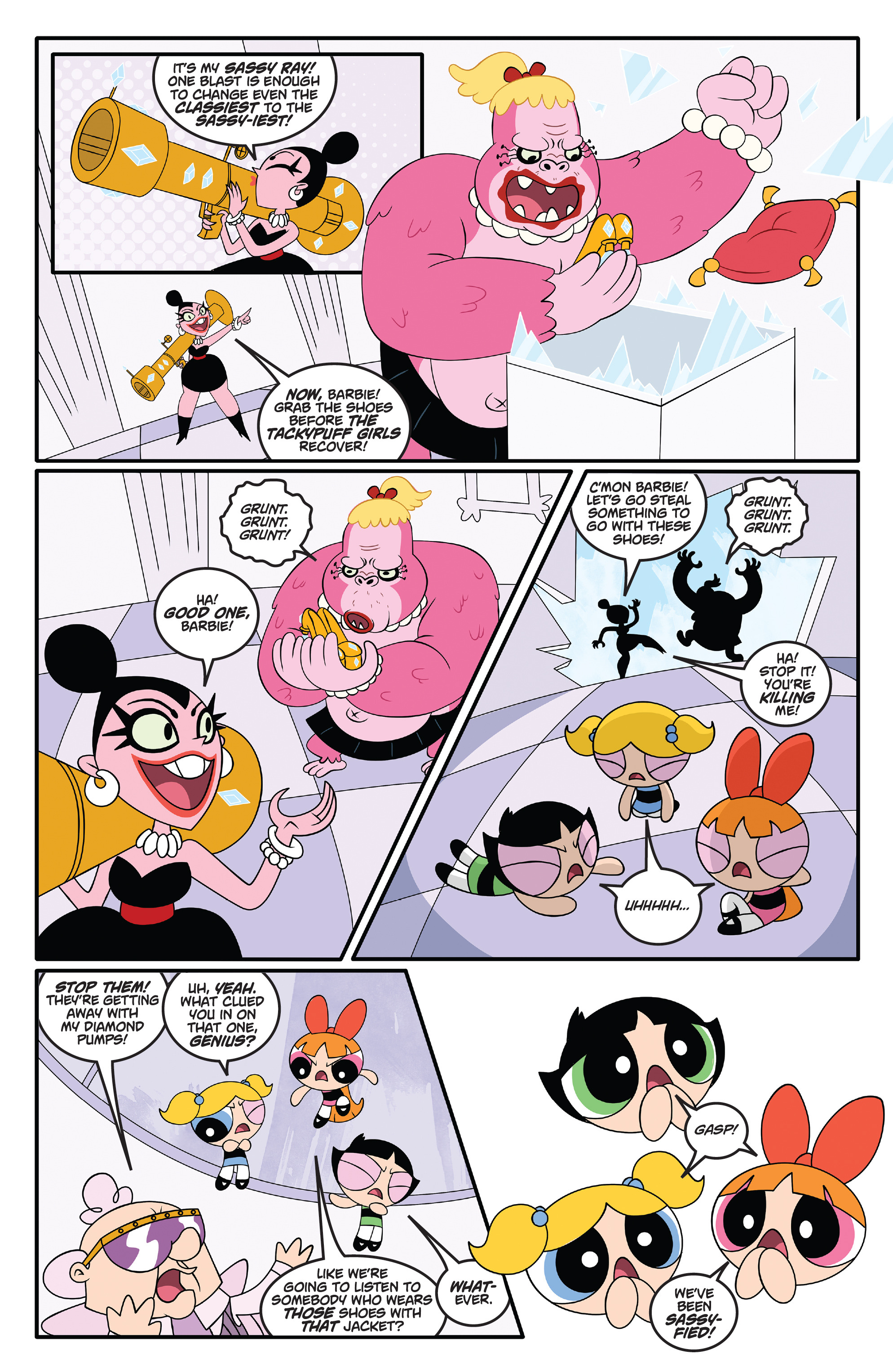 Read online Powerpuff Girls (2016) comic -  Issue #6 - 7