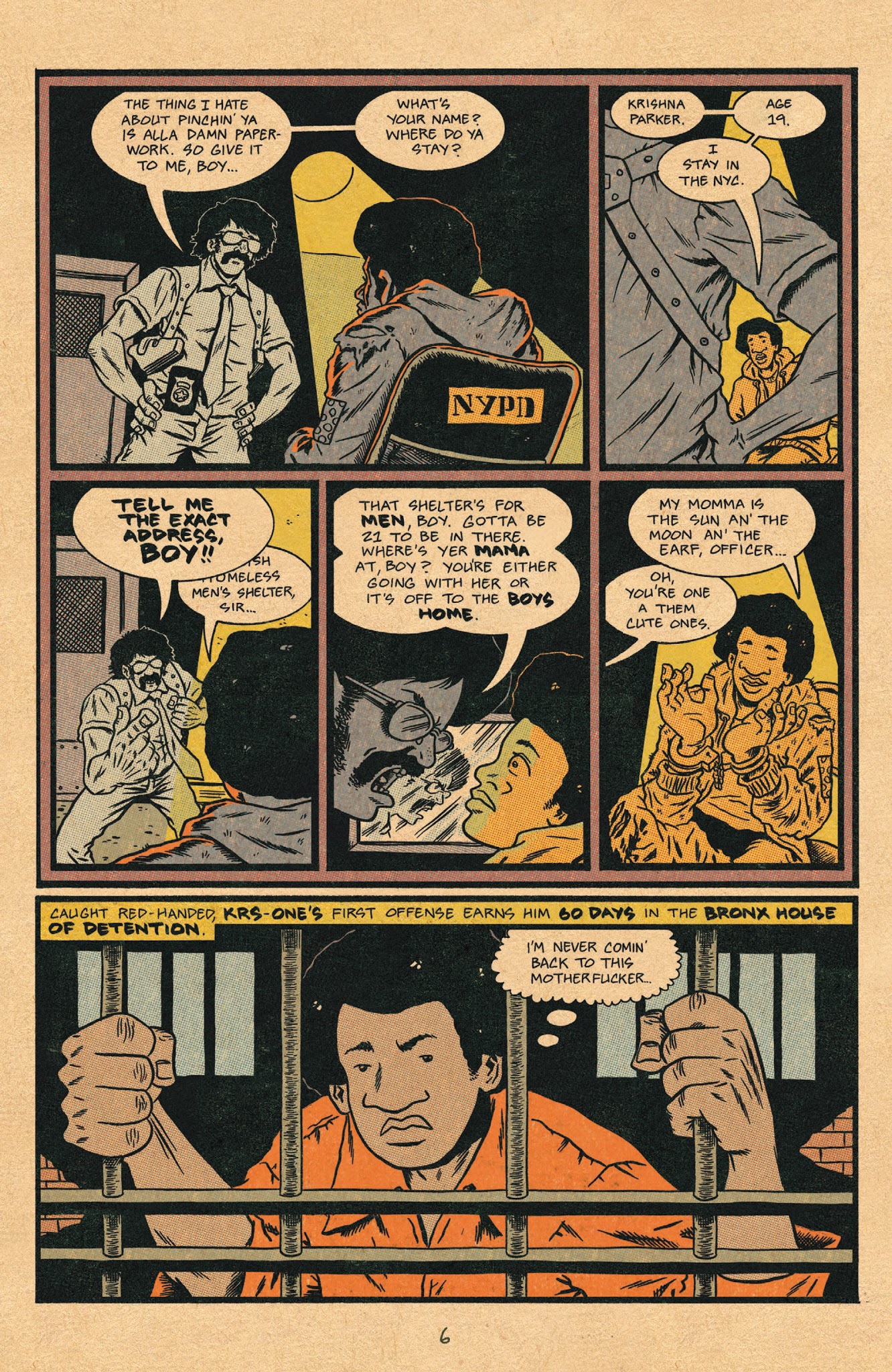 Read online Hip Hop Family Tree (2015) comic -  Issue #12 - 8
