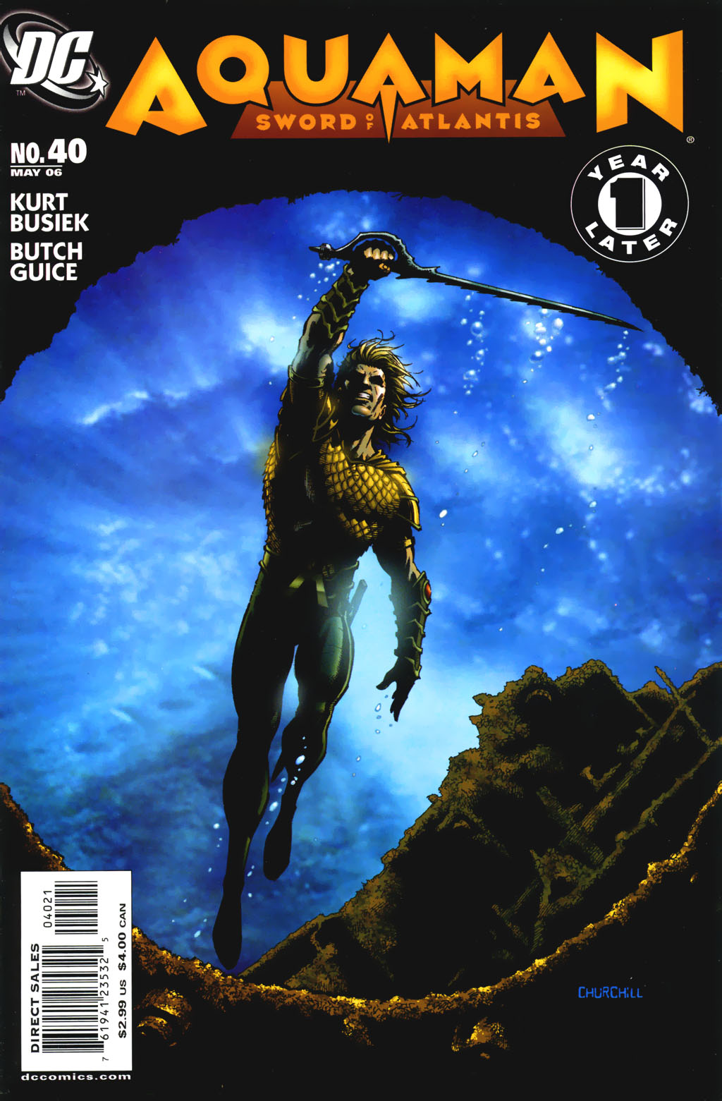 Read online Aquaman: Sword of Atlantis comic -  Issue #40 - 2
