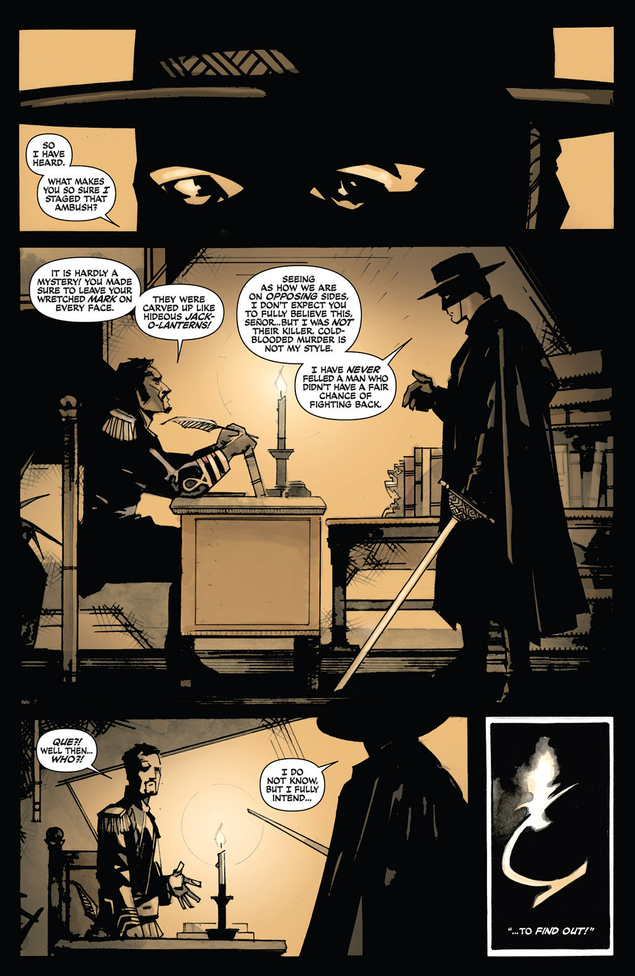 Read online Zorro Rides Again comic -  Issue #10 - 12