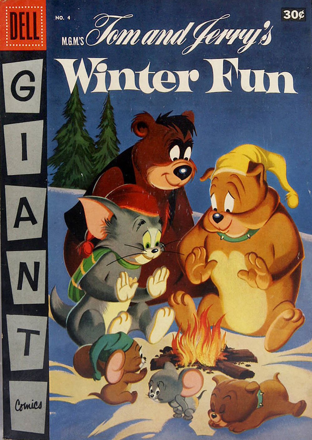 Read online M.G.M.'s Tom and Jerry's Winter Fun comic -  Issue #4 - 2