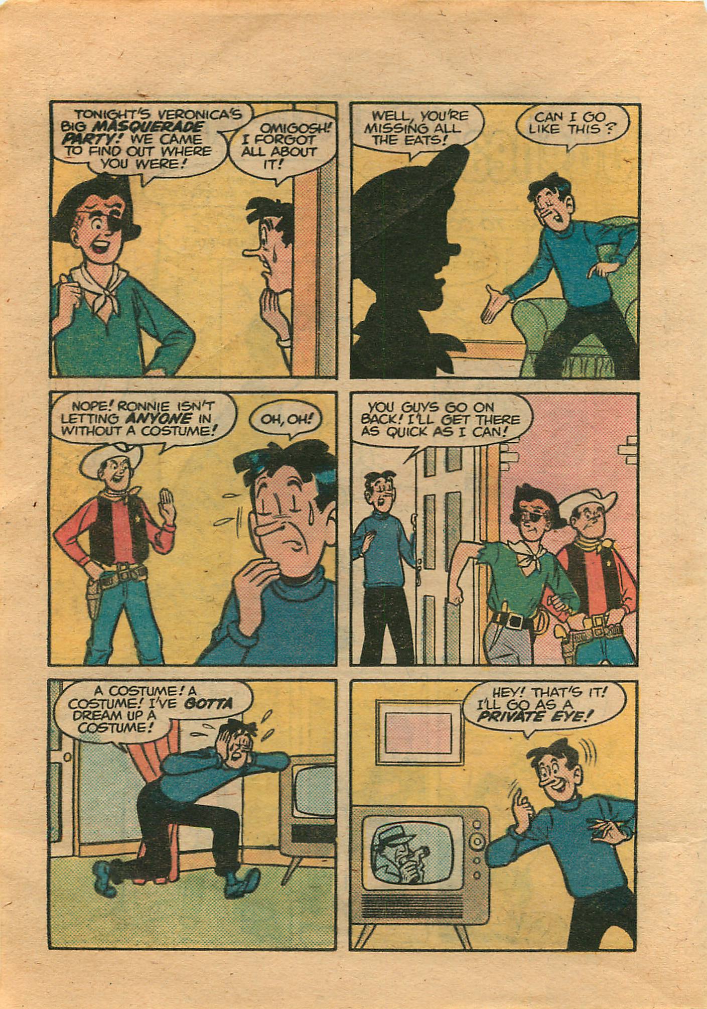 Read online Jughead Jones Comics Digest comic -  Issue #16 - 106