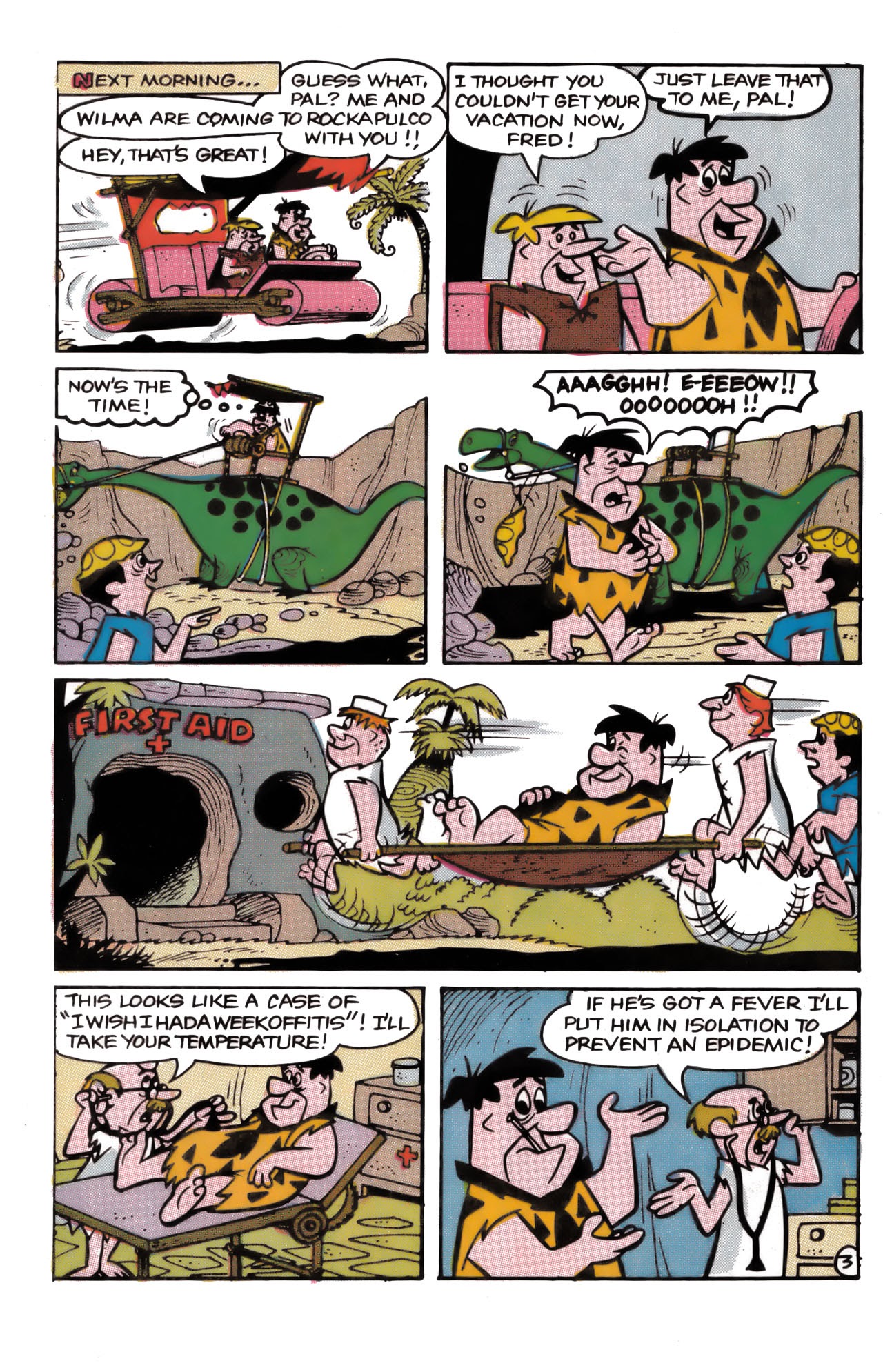 Read online The Flintstones Giant Size comic -  Issue #3 - 34