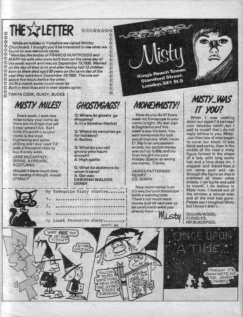 Read online Misty comic -  Issue #92 - 26
