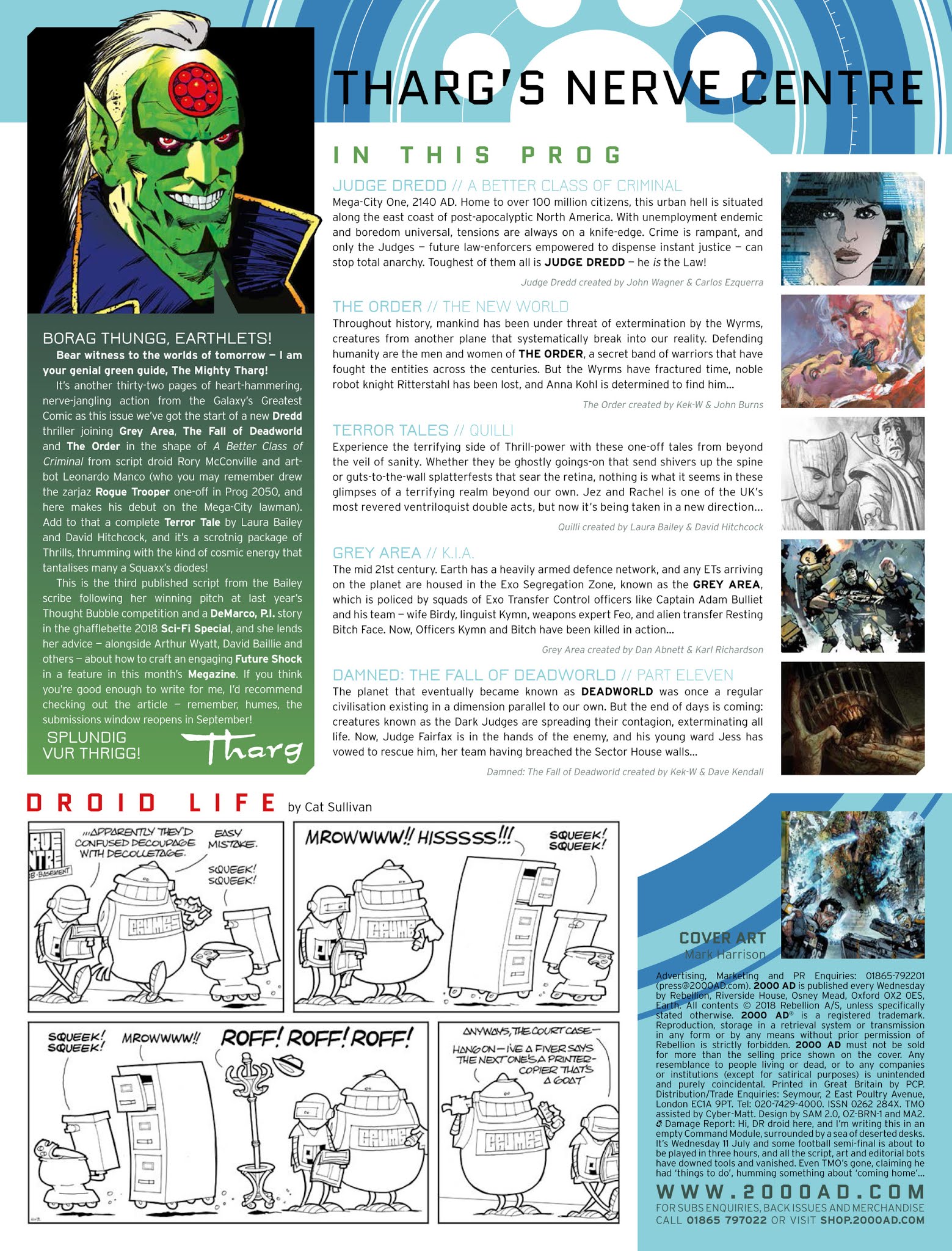 Read online 2000 AD comic -  Issue #2091 - 2