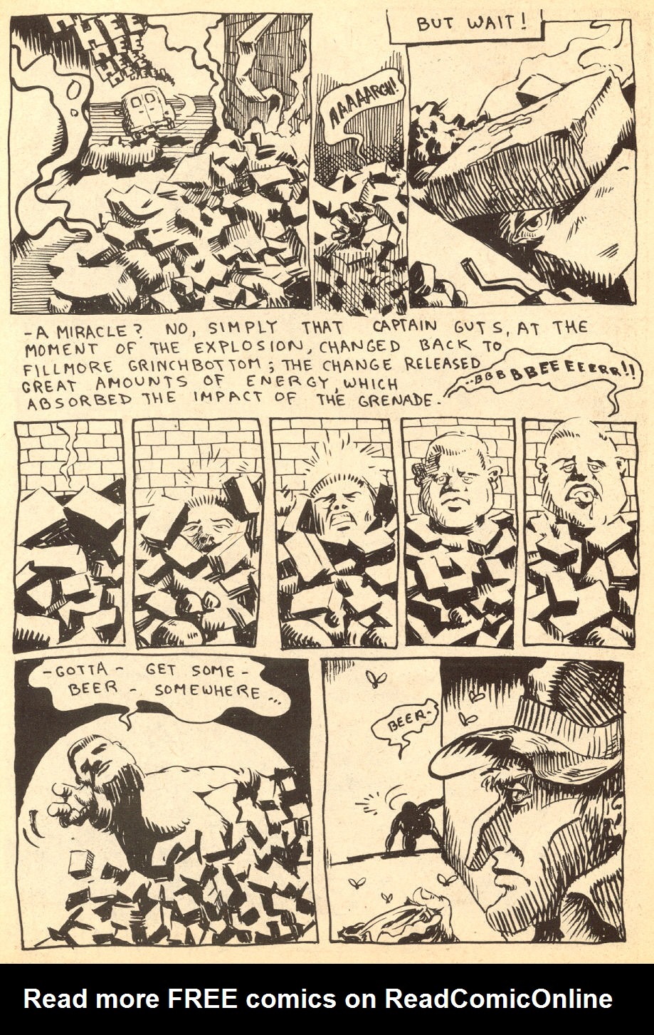 Read online Captain Guts comic -  Issue #1 - 10