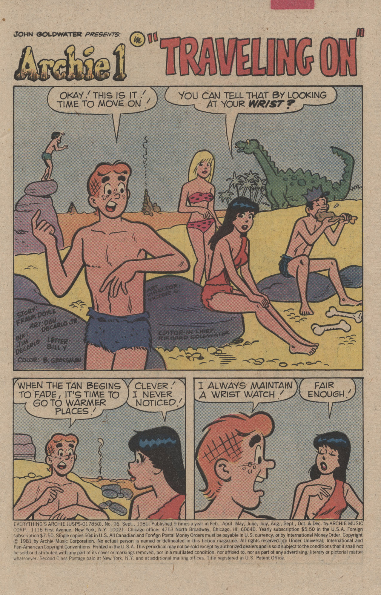 Read online Everything's Archie comic -  Issue #96 - 3