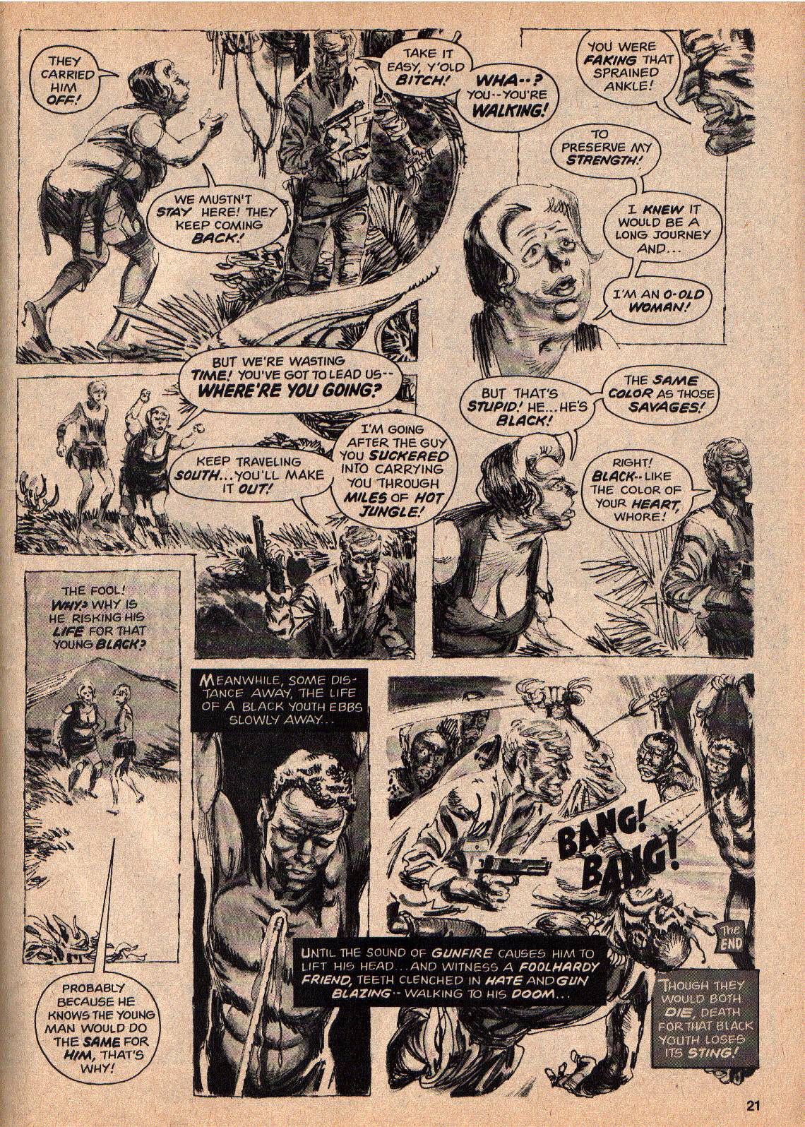 Read online Thrilling Adventure Stories comic -  Issue #1 - 21