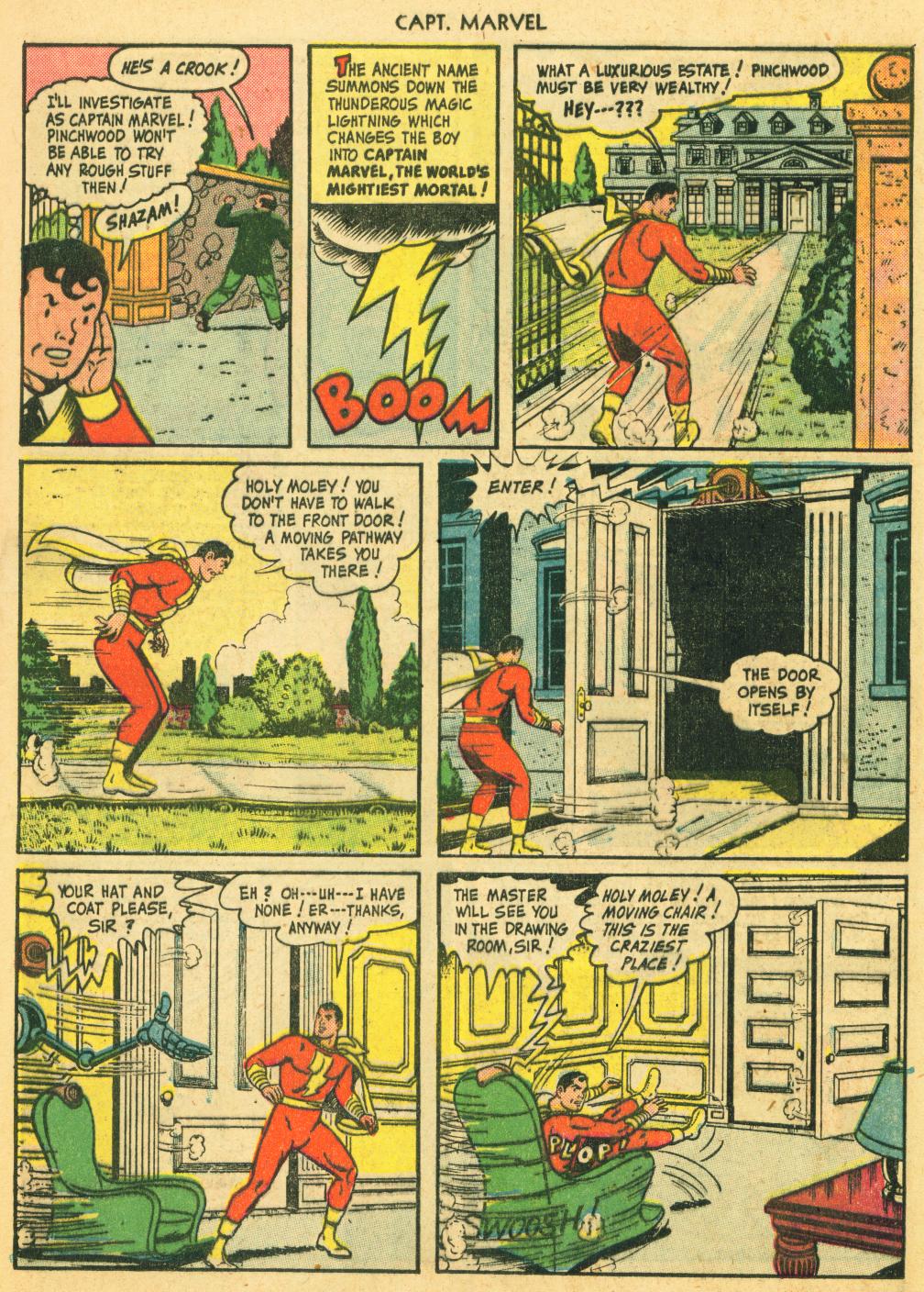 Read online Captain Marvel Adventures comic -  Issue #103 - 17