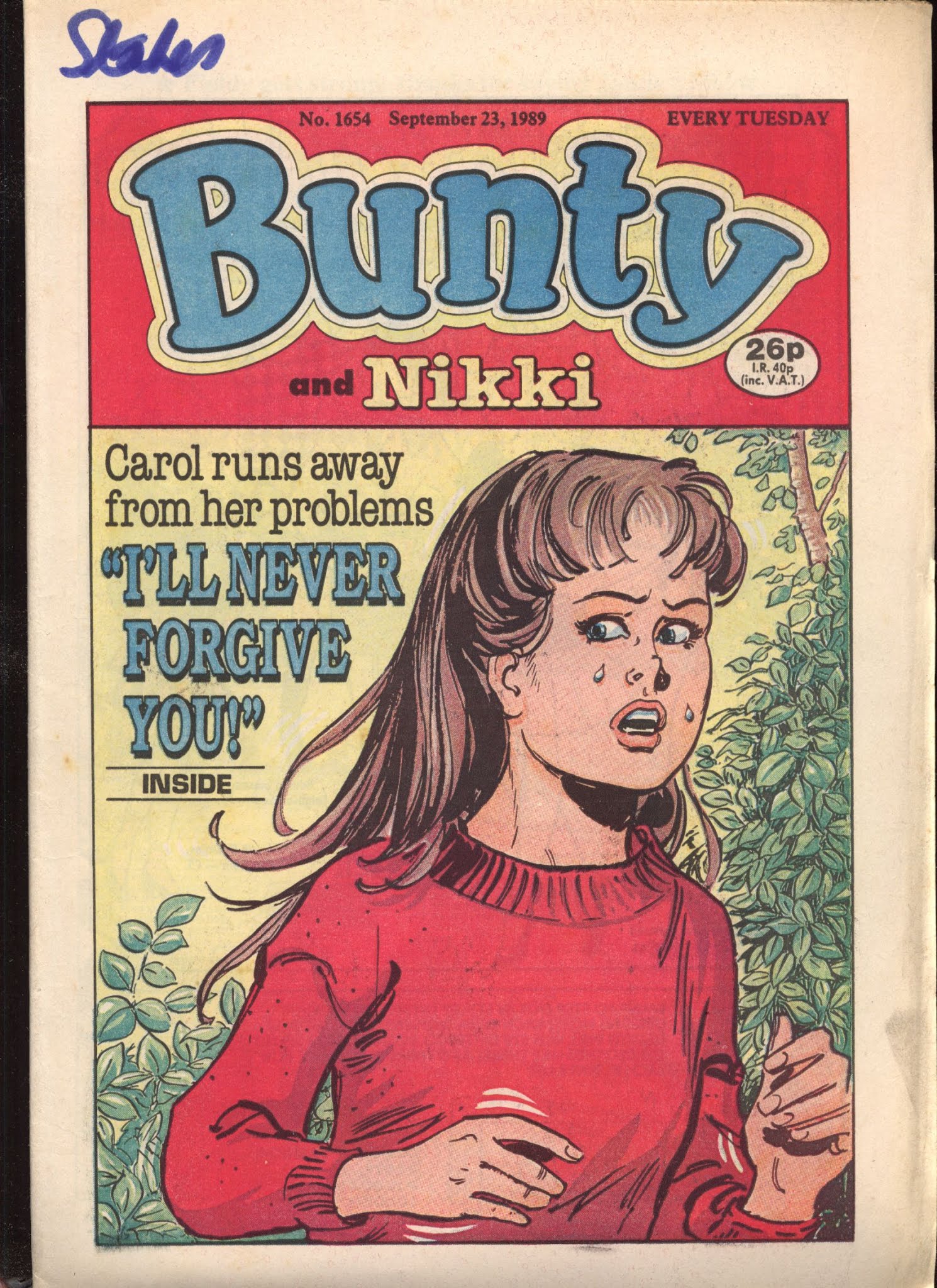 Read online Bunty comic -  Issue #1654 - 1