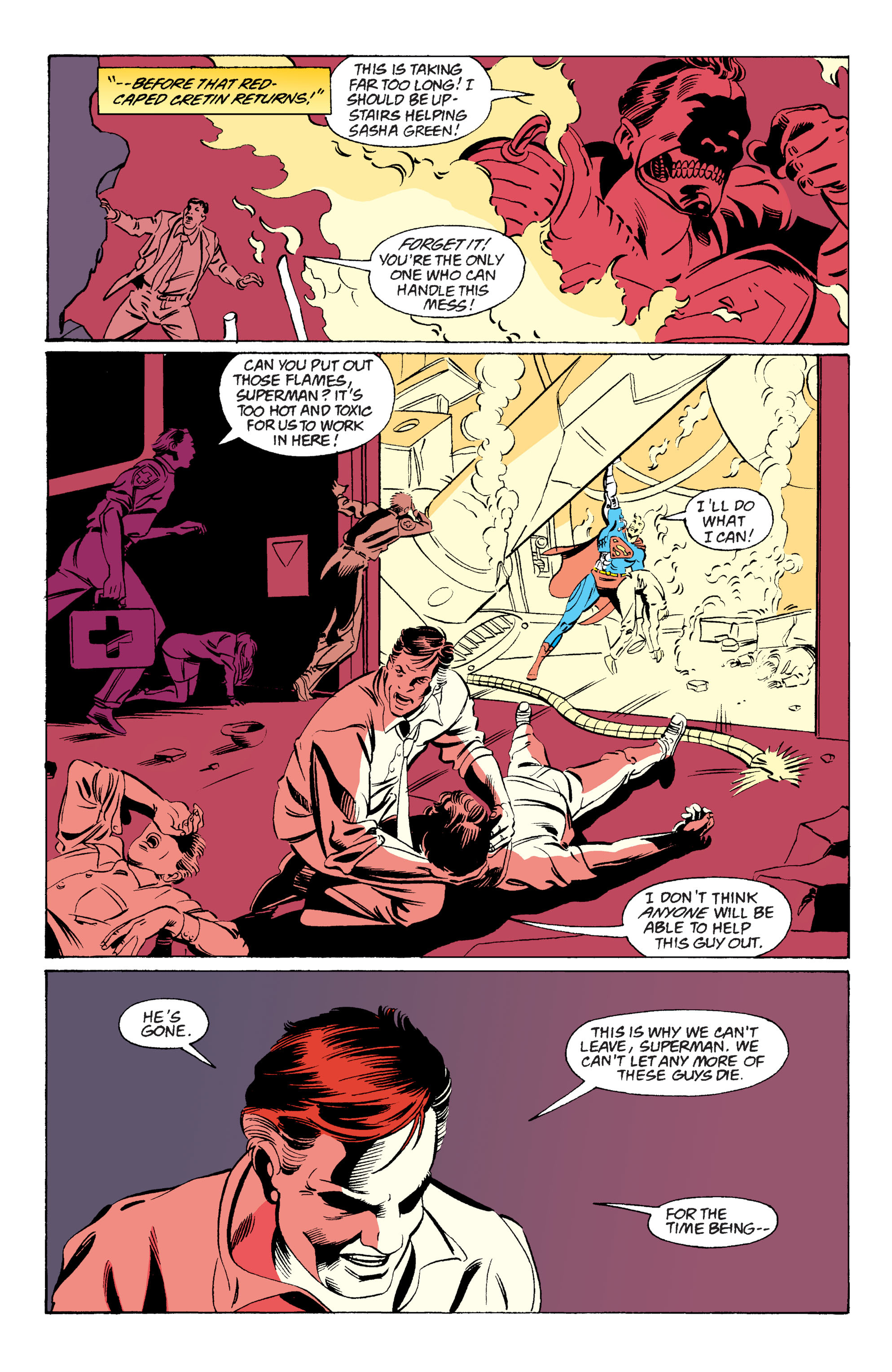 Read online Superman: The Death and Return of Superman Omnibus comic -  Issue # TPB (Part 9) - 36
