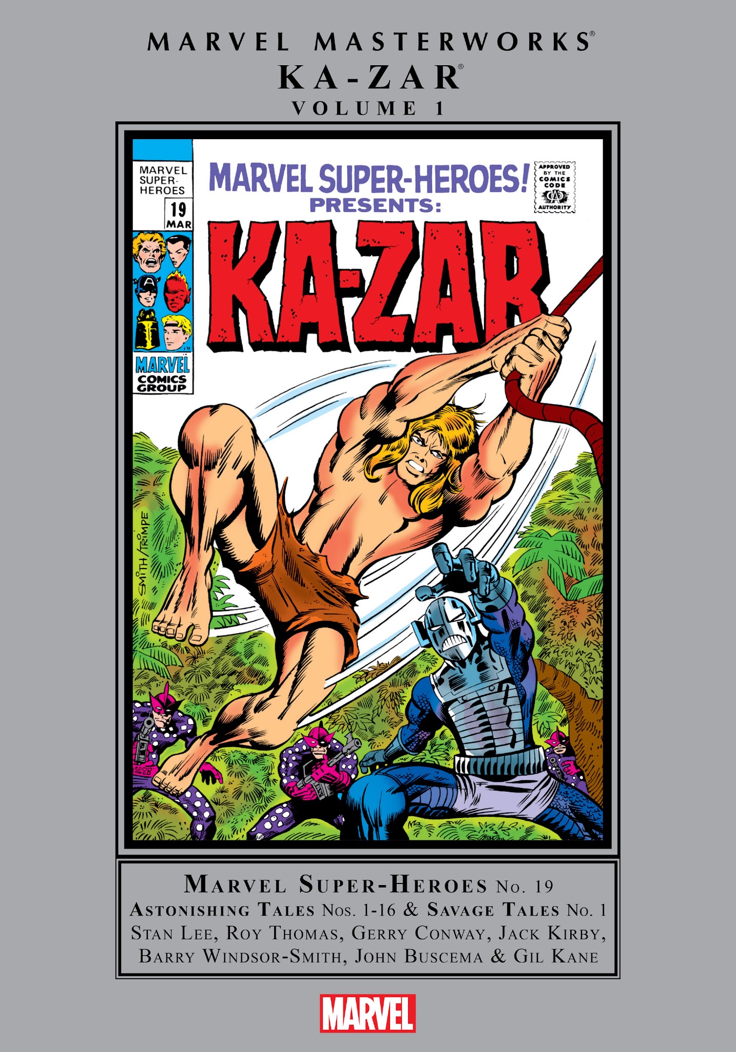 Read online Marvel Masterworks: Ka-Zar comic -  Issue # TPB 1 (Part 1) - 1