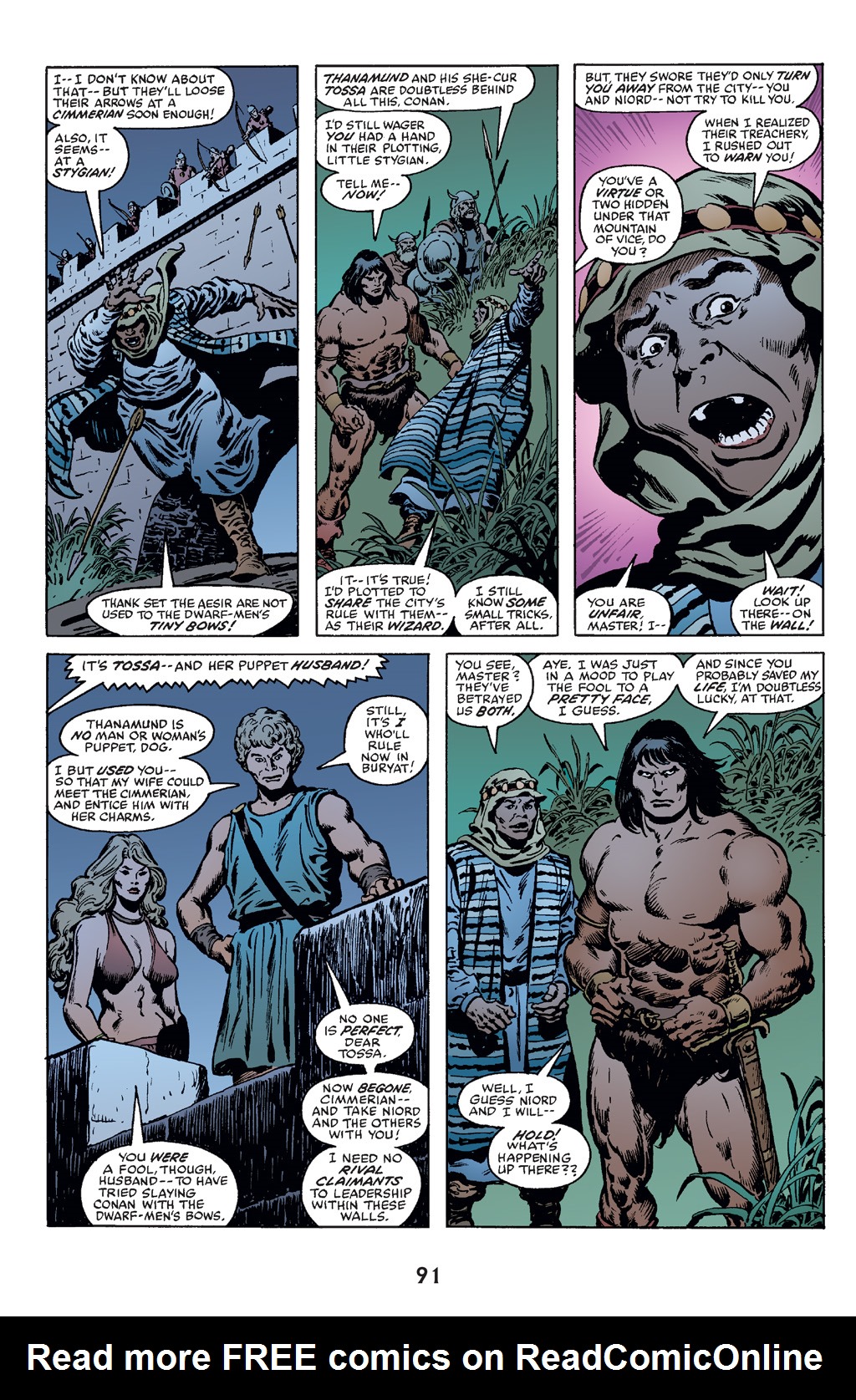 Read online The Chronicles of Conan comic -  Issue # TPB 14 (Part 1) - 91