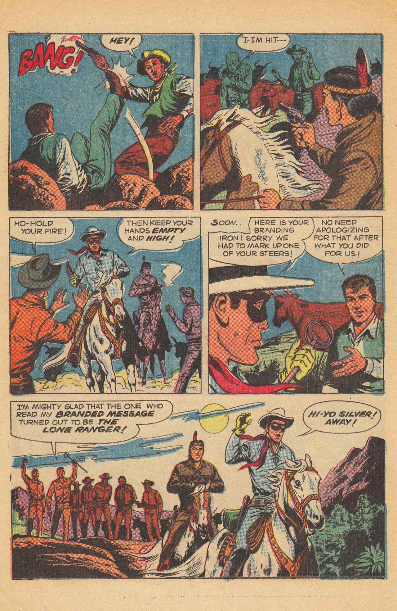 Read online The Lone Ranger (1948) comic -  Issue #109 - 24