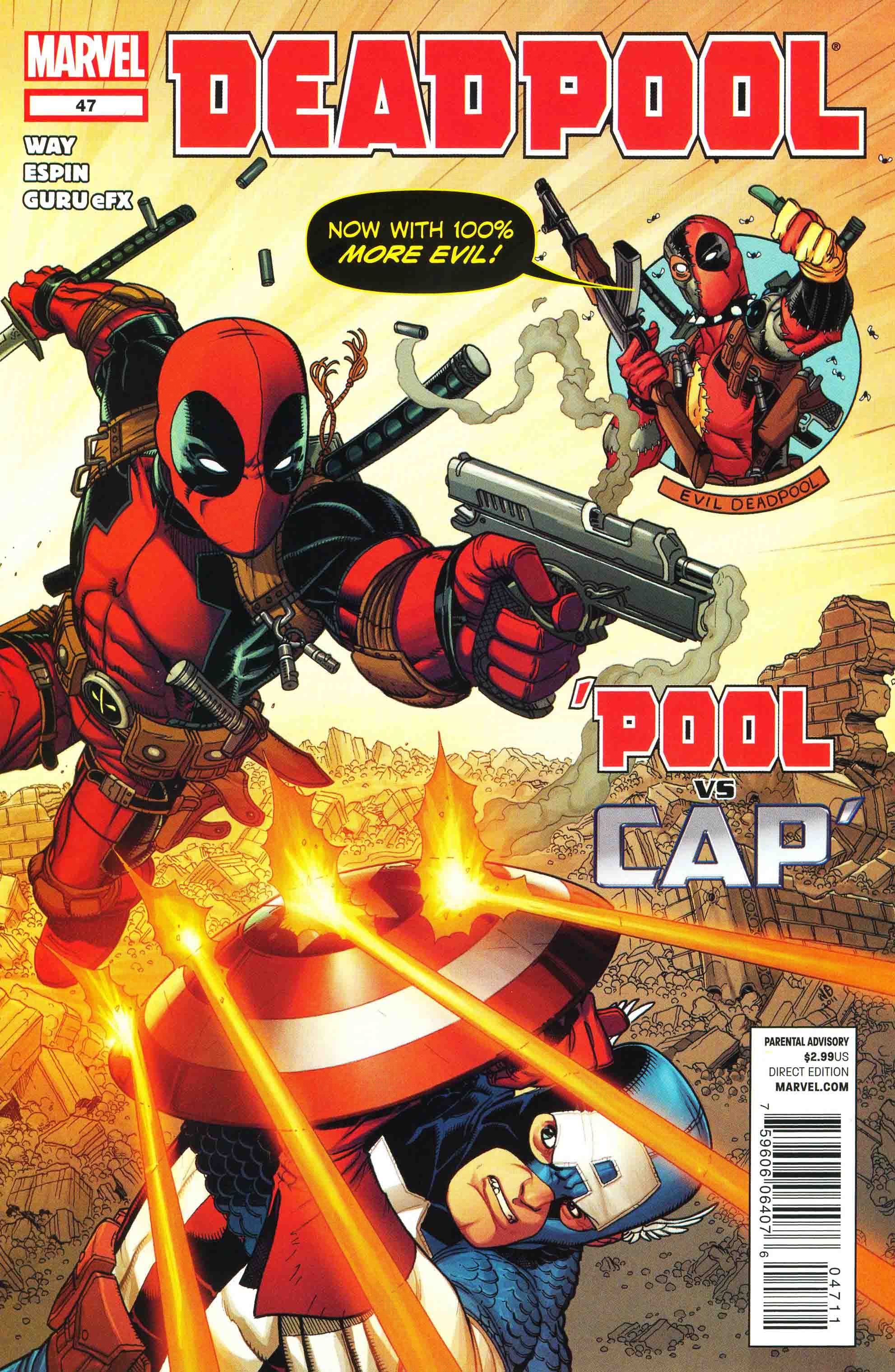 Read online Deadpool (2008) comic -  Issue #47 - 1