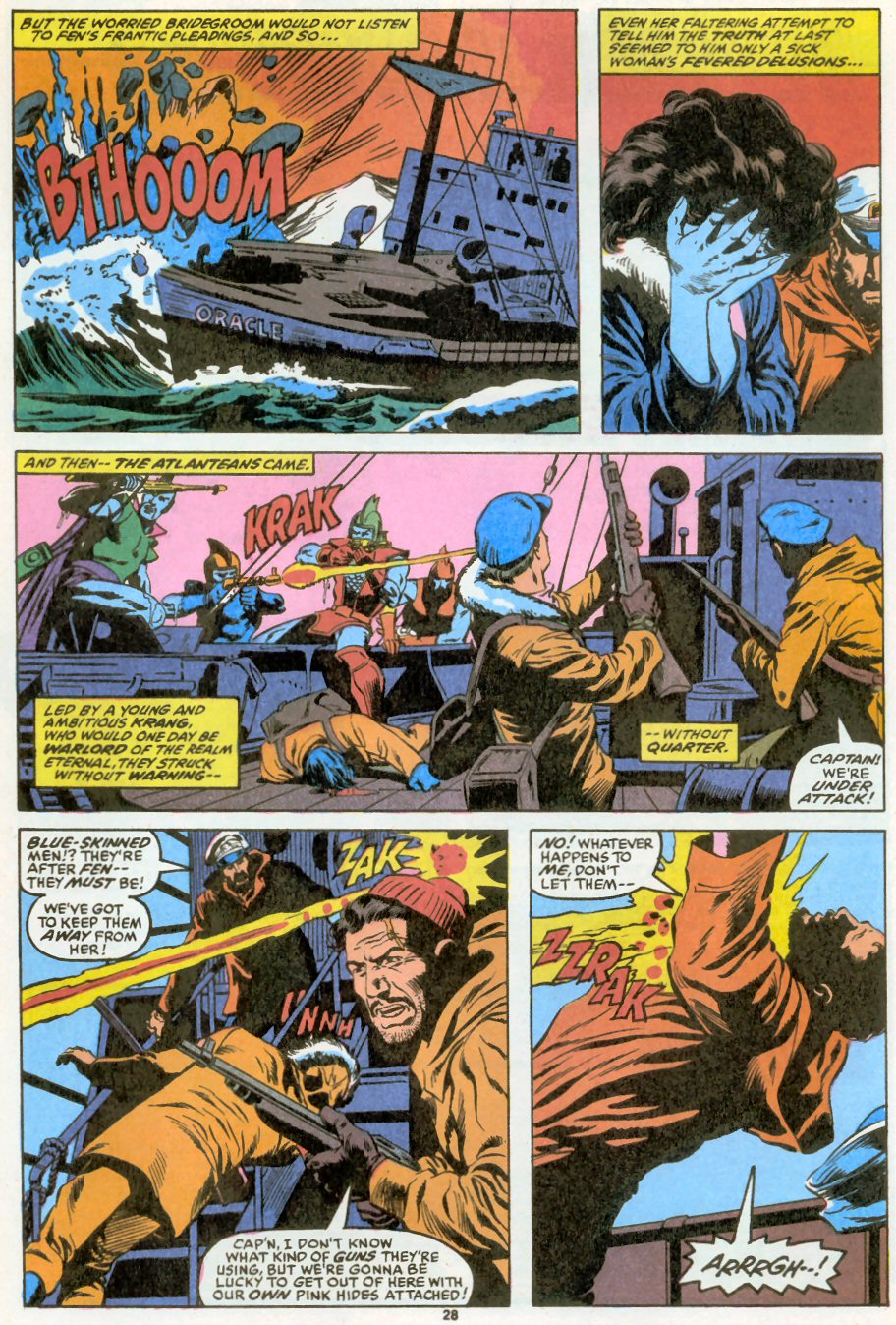 Read online Saga of the Sub-Mariner comic -  Issue #1 - 21