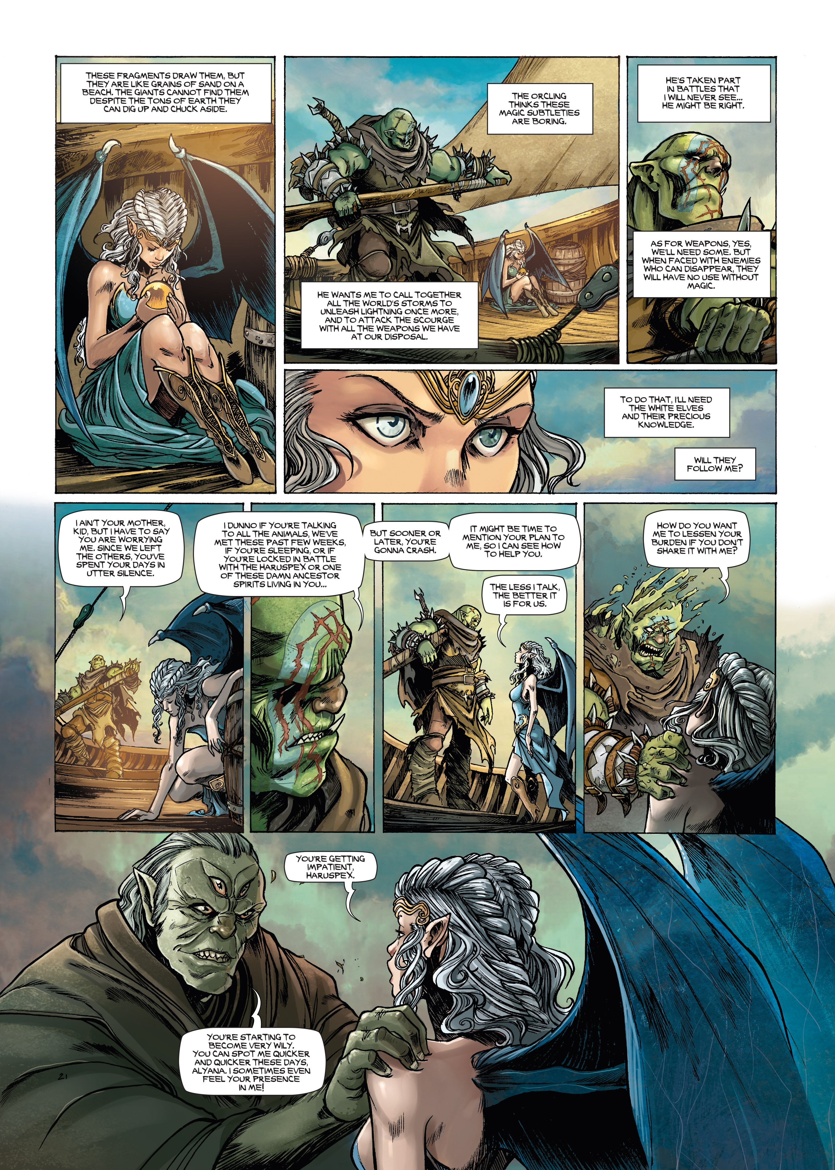 Read online Elves comic -  Issue #23 - 22