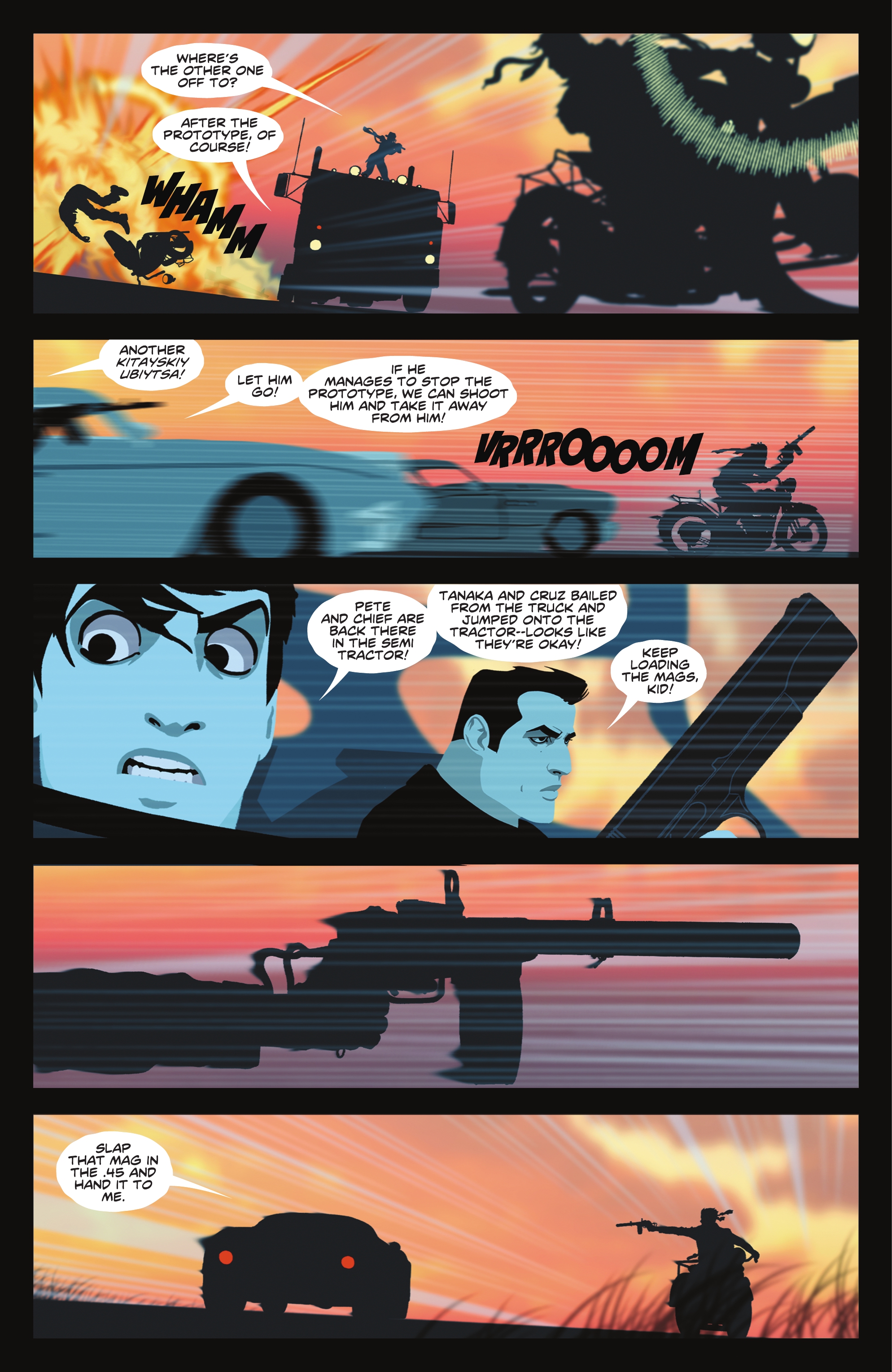 Read online Spy Hunter & Paper Boy comic -  Issue #6 - 10