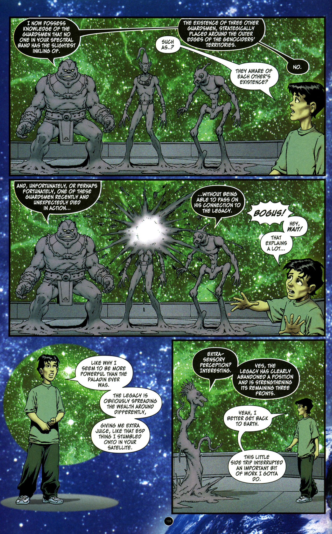 Read online Kid Kosmos: Kidnapped comic -  Issue # TPB - 98