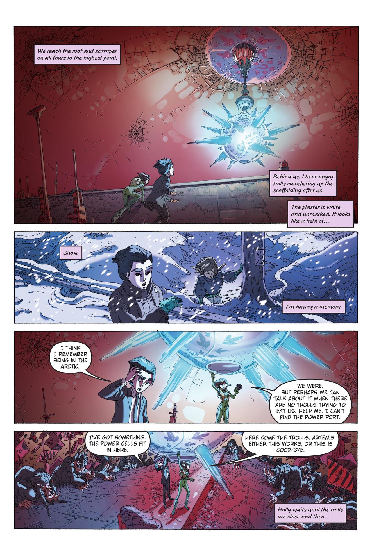Read online Artemis Fowl: The Opal Deception comic -  Issue # TPB - 71