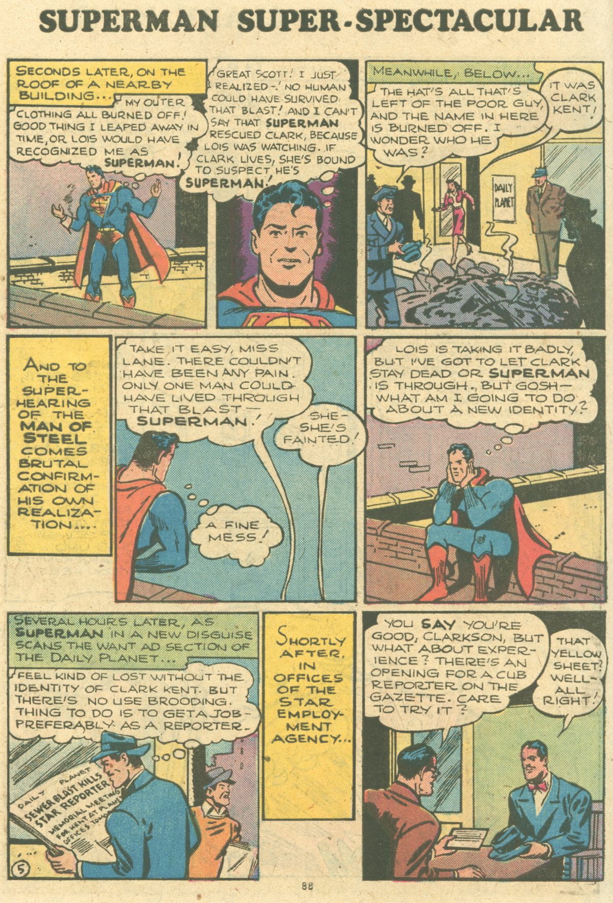 Read online Superman (1939) comic -  Issue #284 - 88
