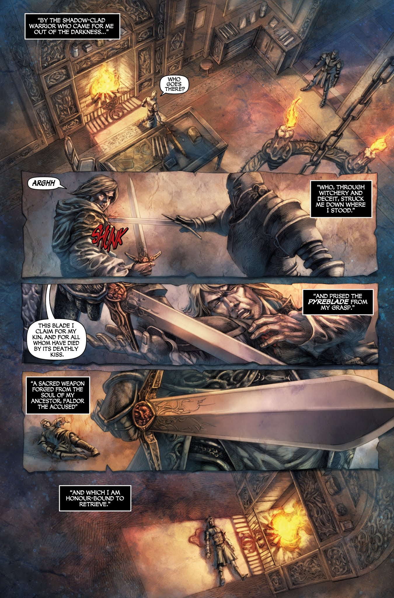 Read online Dark Souls: Winter's Spite comic -  Issue #1 - 14