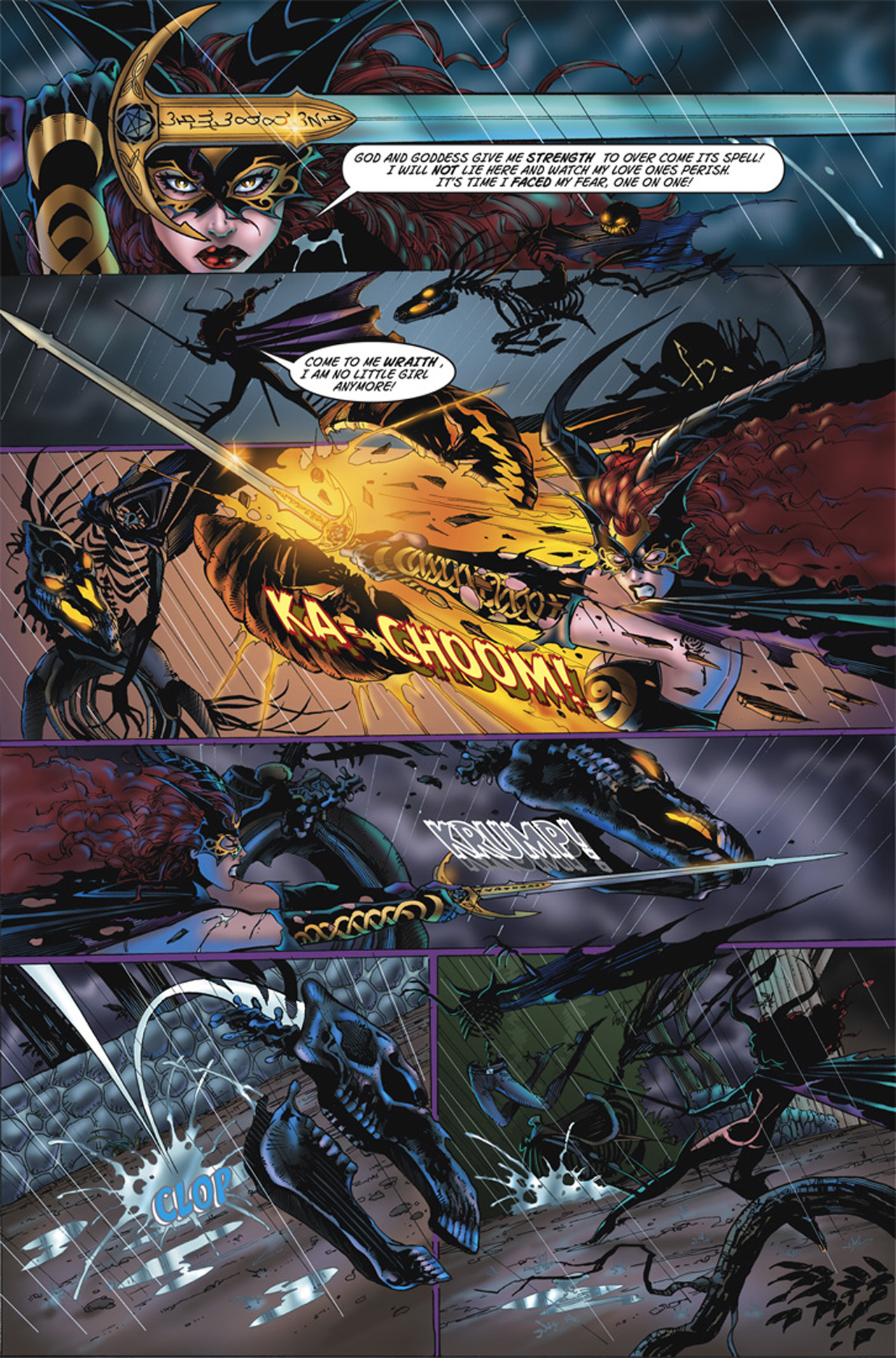 Read online Tarot: Witch of the Black Rose comic -  Issue #9 - 8