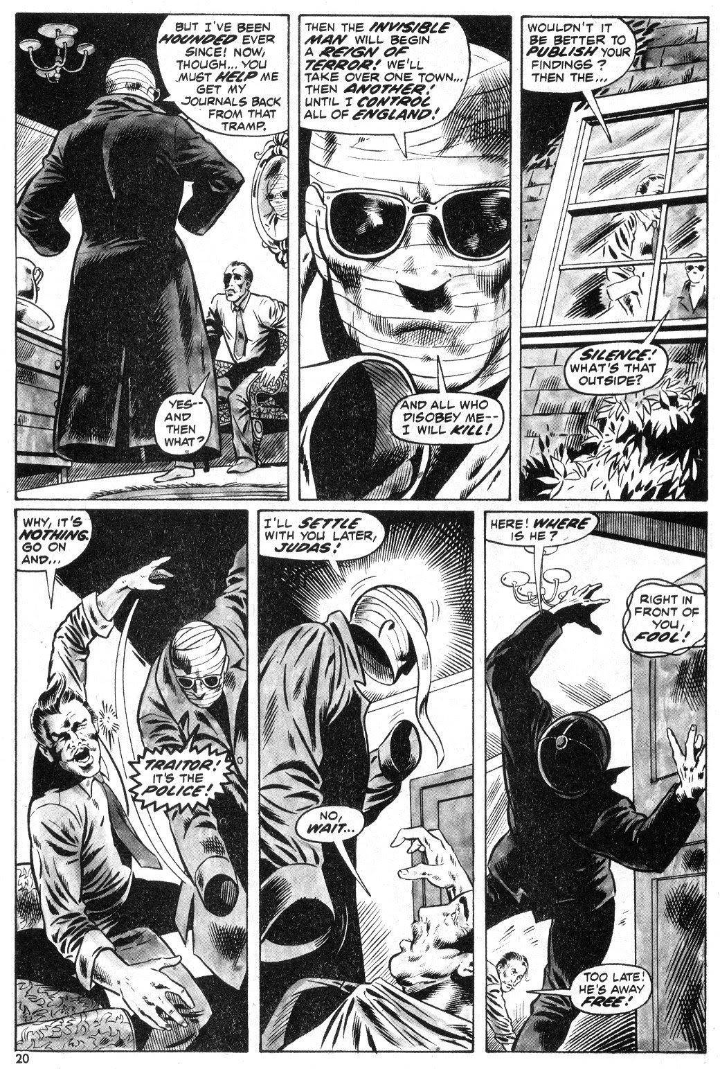Read online Masters of Terror comic -  Issue #2 - 20