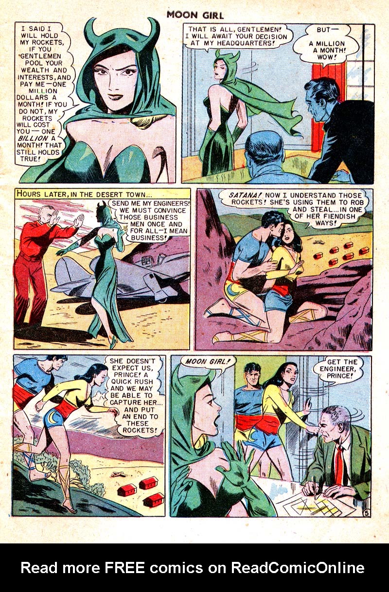 Read online Moon Girl (1947) comic -  Issue #3 - 7
