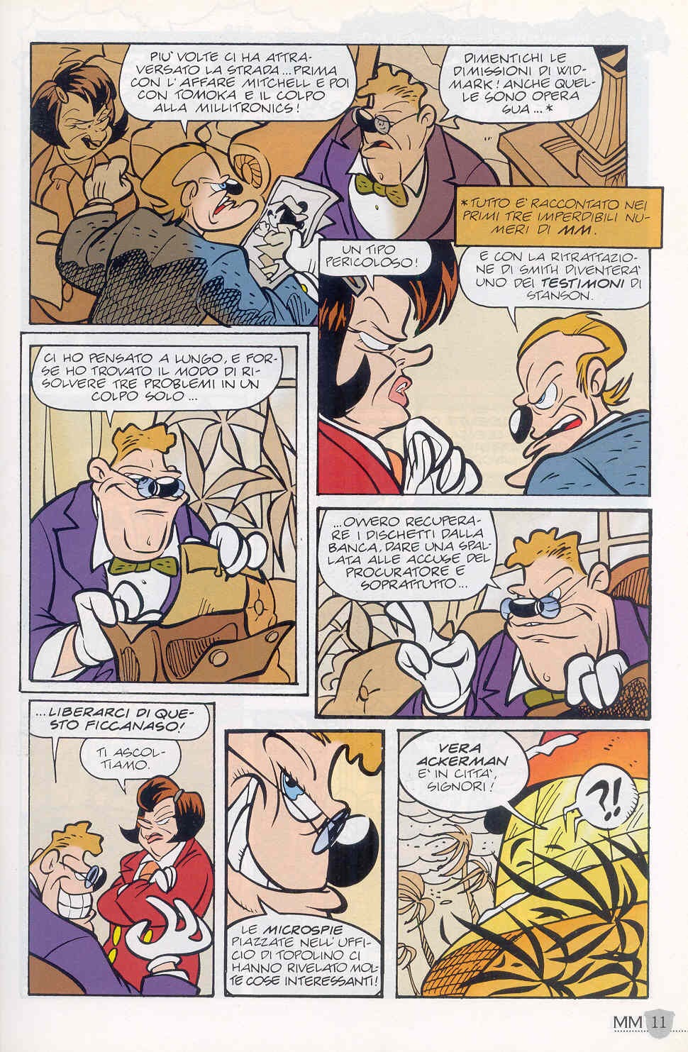 Read online Mickey Mouse Mystery Magazine comic -  Issue #4 - 12