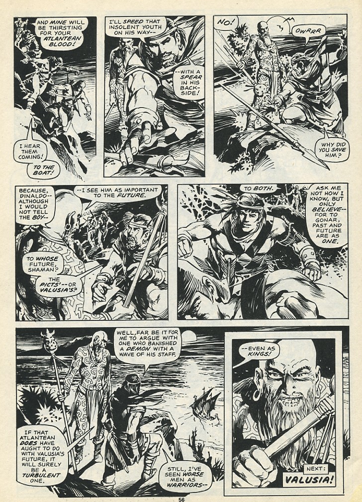 Read online The Savage Sword Of Conan comic -  Issue #197 - 58