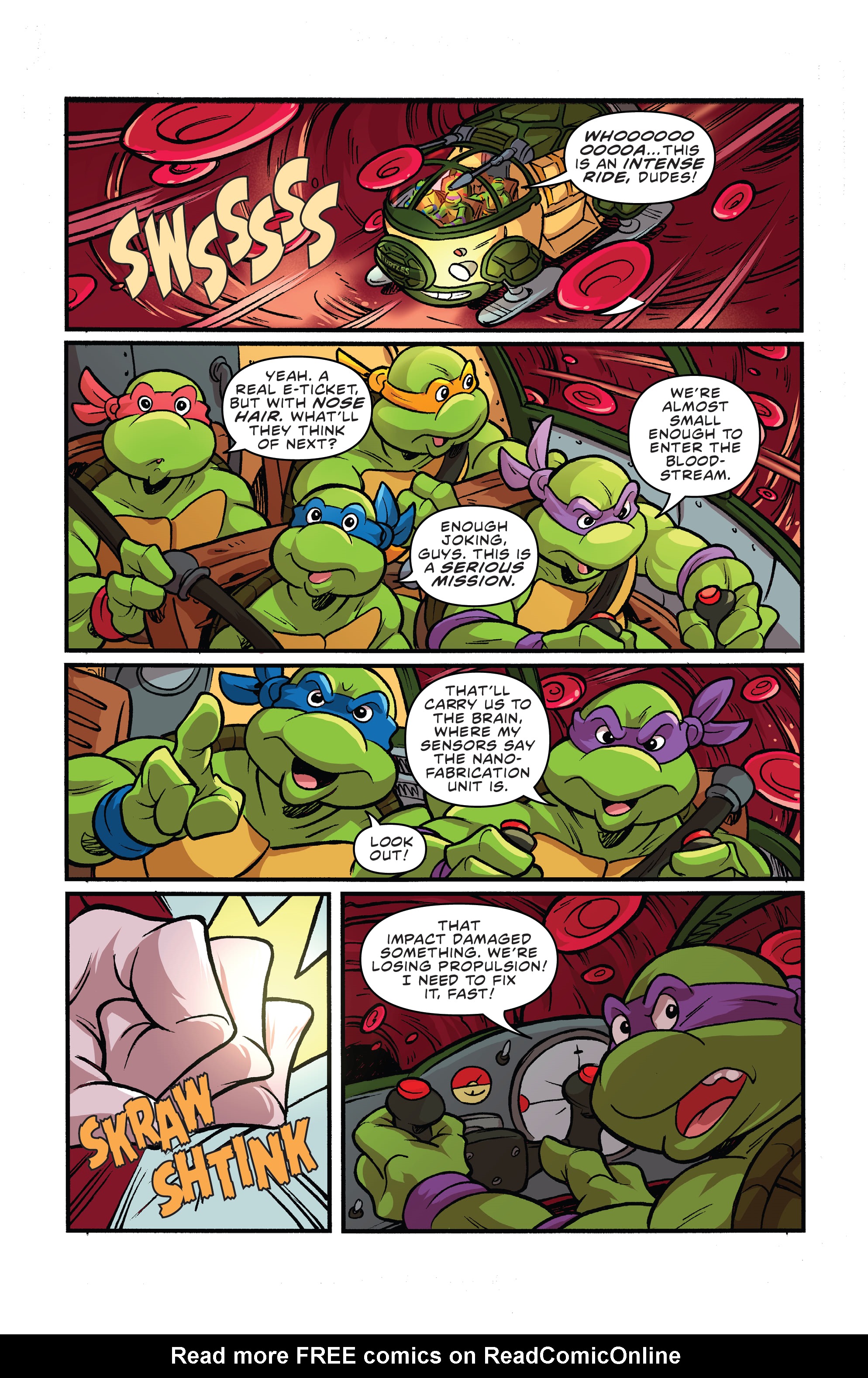 Read online Teenage Mutant Ninja Turtles: Saturday Morning Adventures comic -  Issue #4 - 9