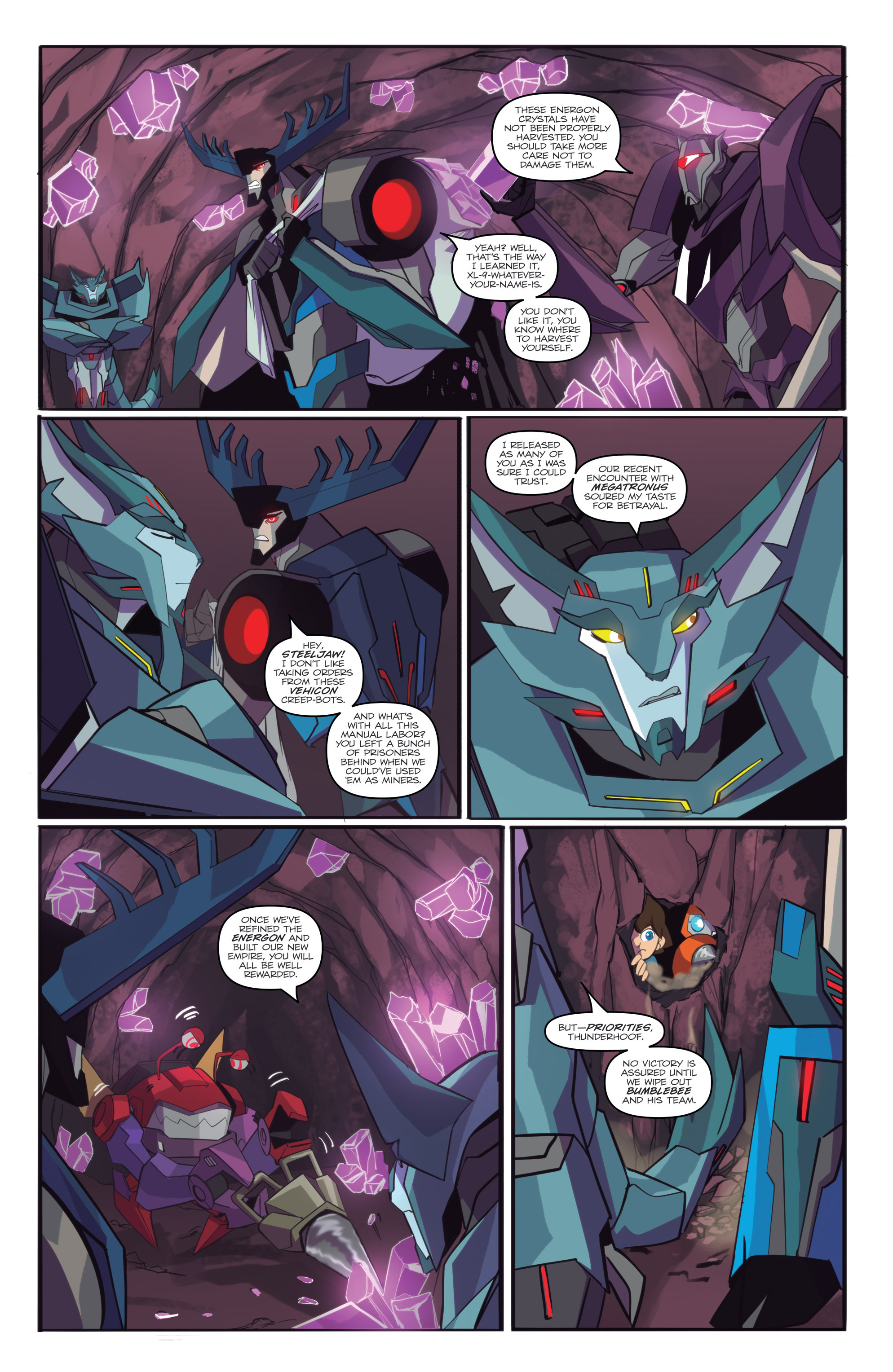 Read online Transformers: Robots In Disguise (2015) comic -  Issue #6 - 9