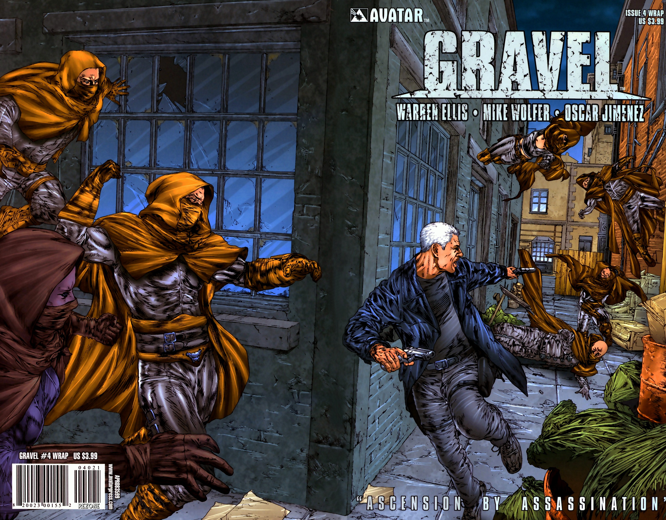 Read online Gravel comic -  Issue #4 - 2