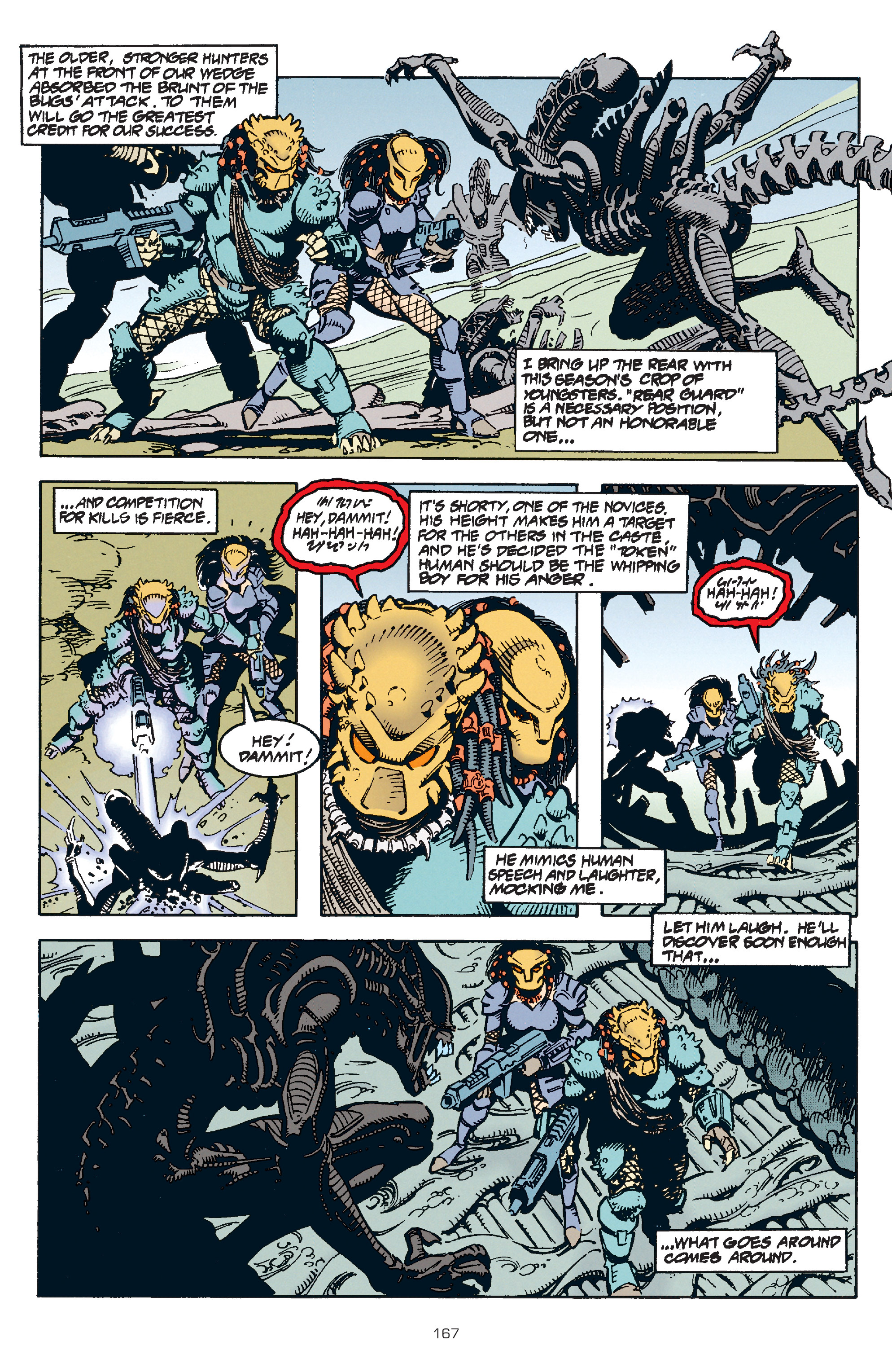 Read online Aliens vs. Predator: The Essential Comics comic -  Issue # TPB 1 (Part 2) - 67