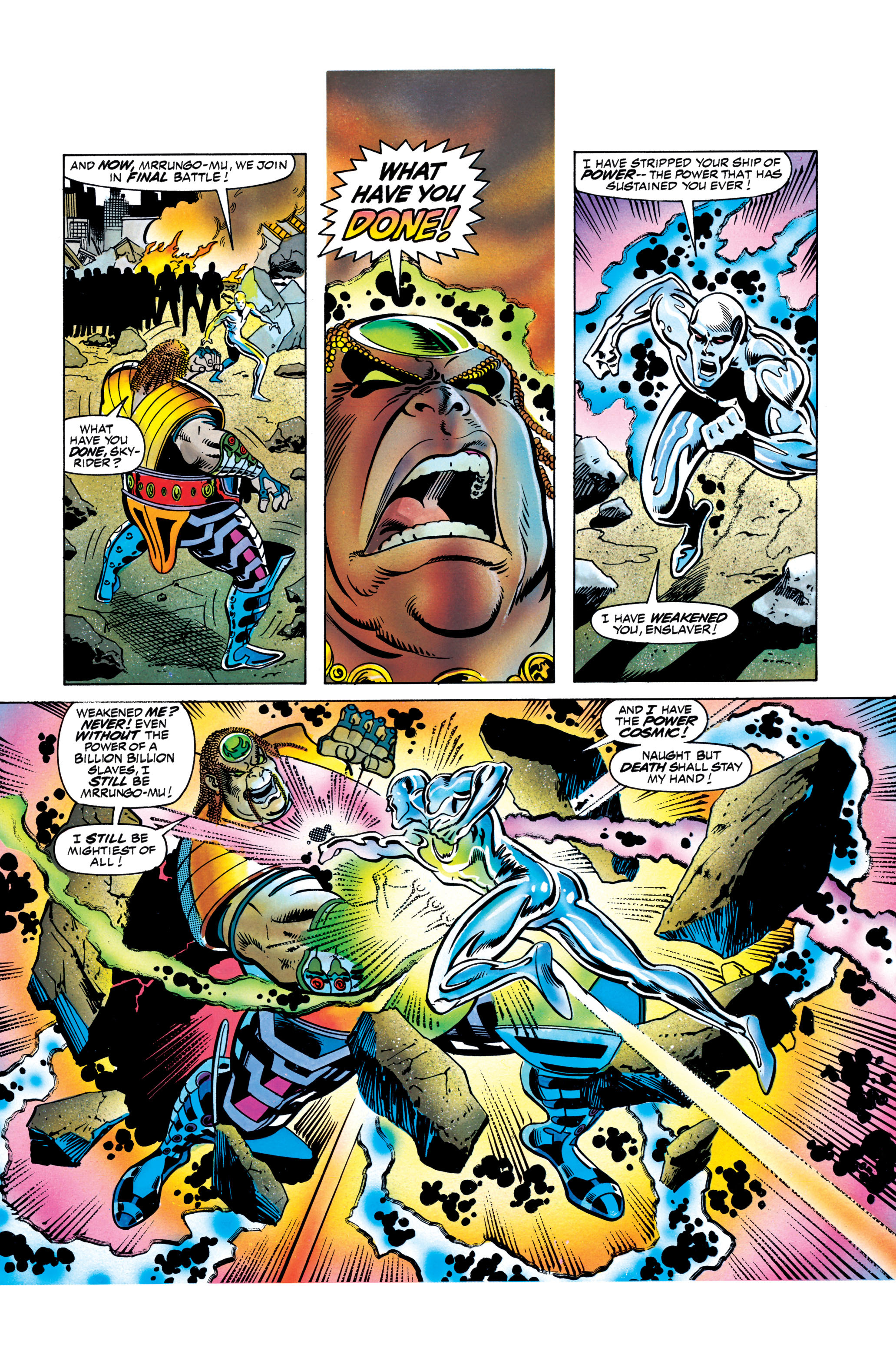 Read online Silver Surfer: Parable comic -  Issue # TPB - 124