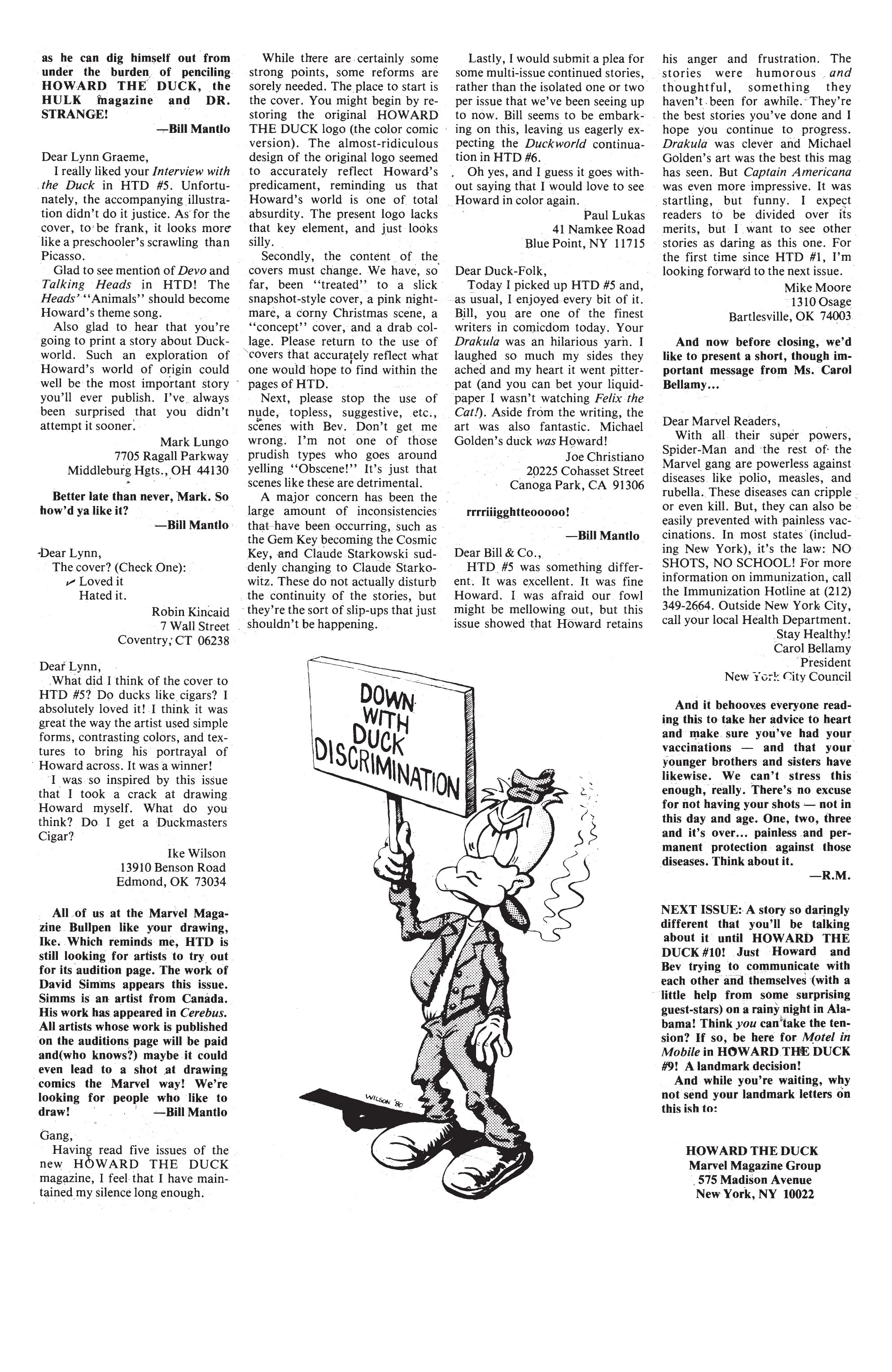 Read online Howard The Duck: The Complete Collection comic -  Issue # TPB 4 (Part 1) - 66