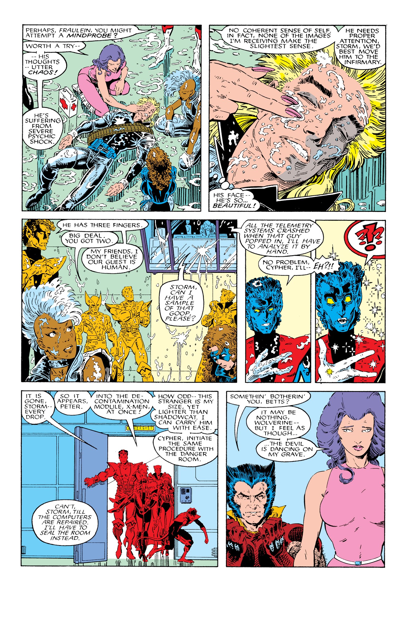 Read online New Mutants Classic comic -  Issue # TPB 6 - 153