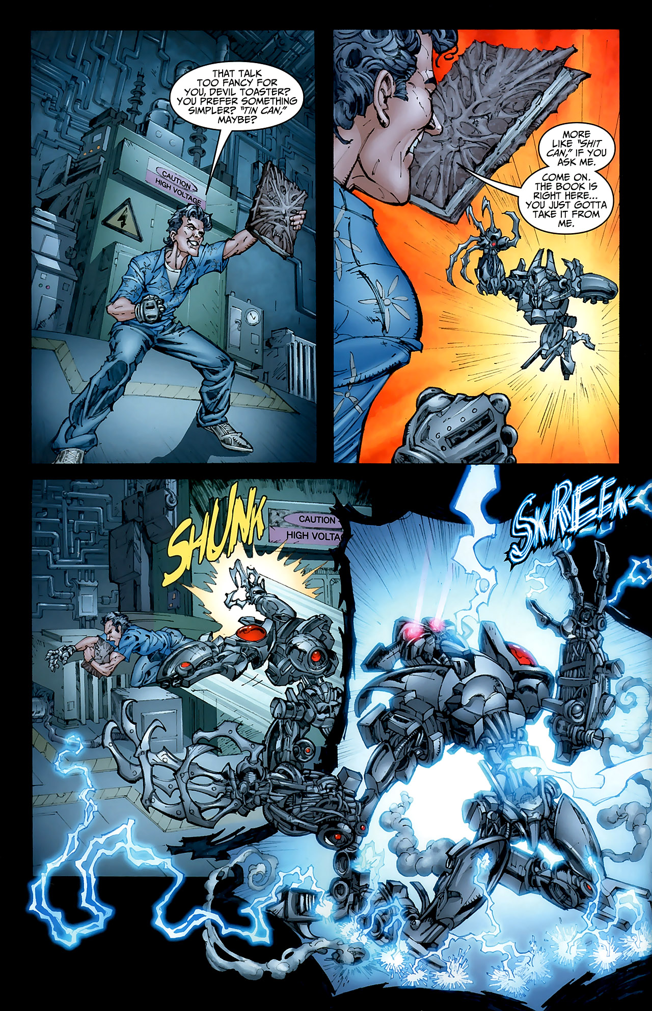 Read online Freddy vs. Jason vs. Ash: The Nightmare Warriors comic -  Issue #4 - 5