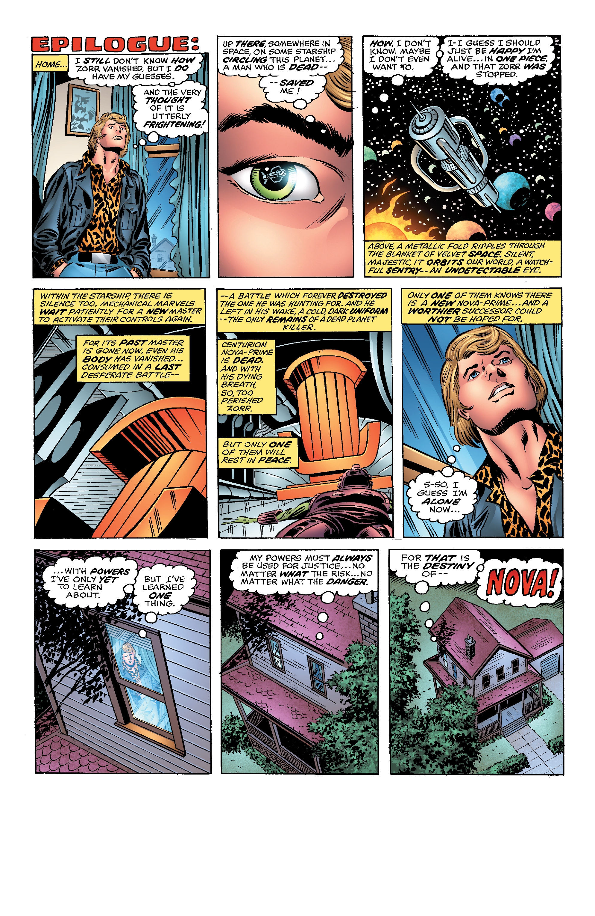 Read online Nova: Origin of Richard Rider comic -  Issue # Full - 23