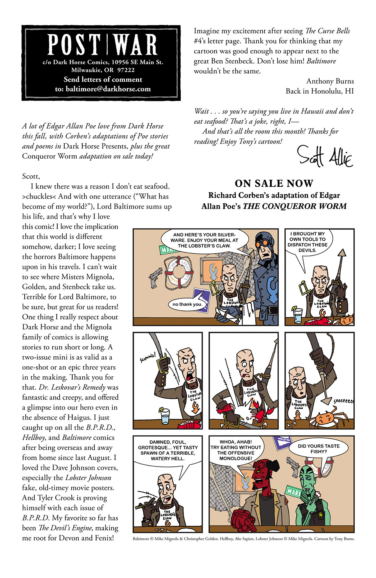 Read online Baltimore: The Play comic -  Issue # Full - 25