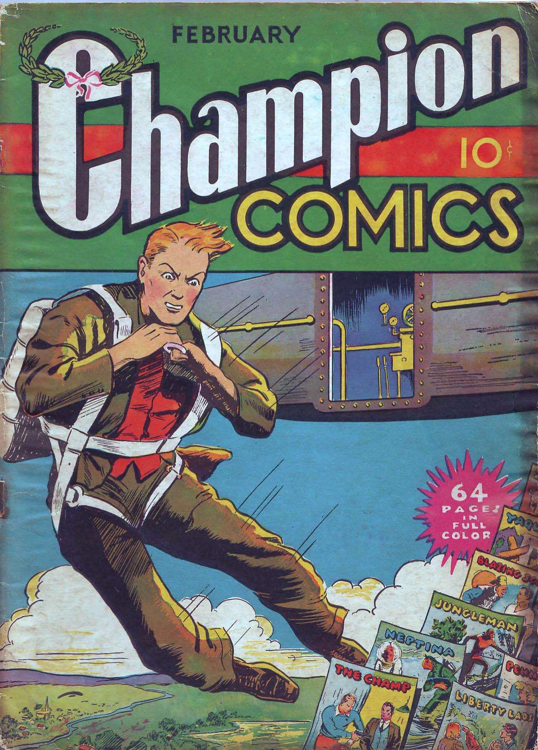 Read online Champion Comics comic -  Issue #4 - 1