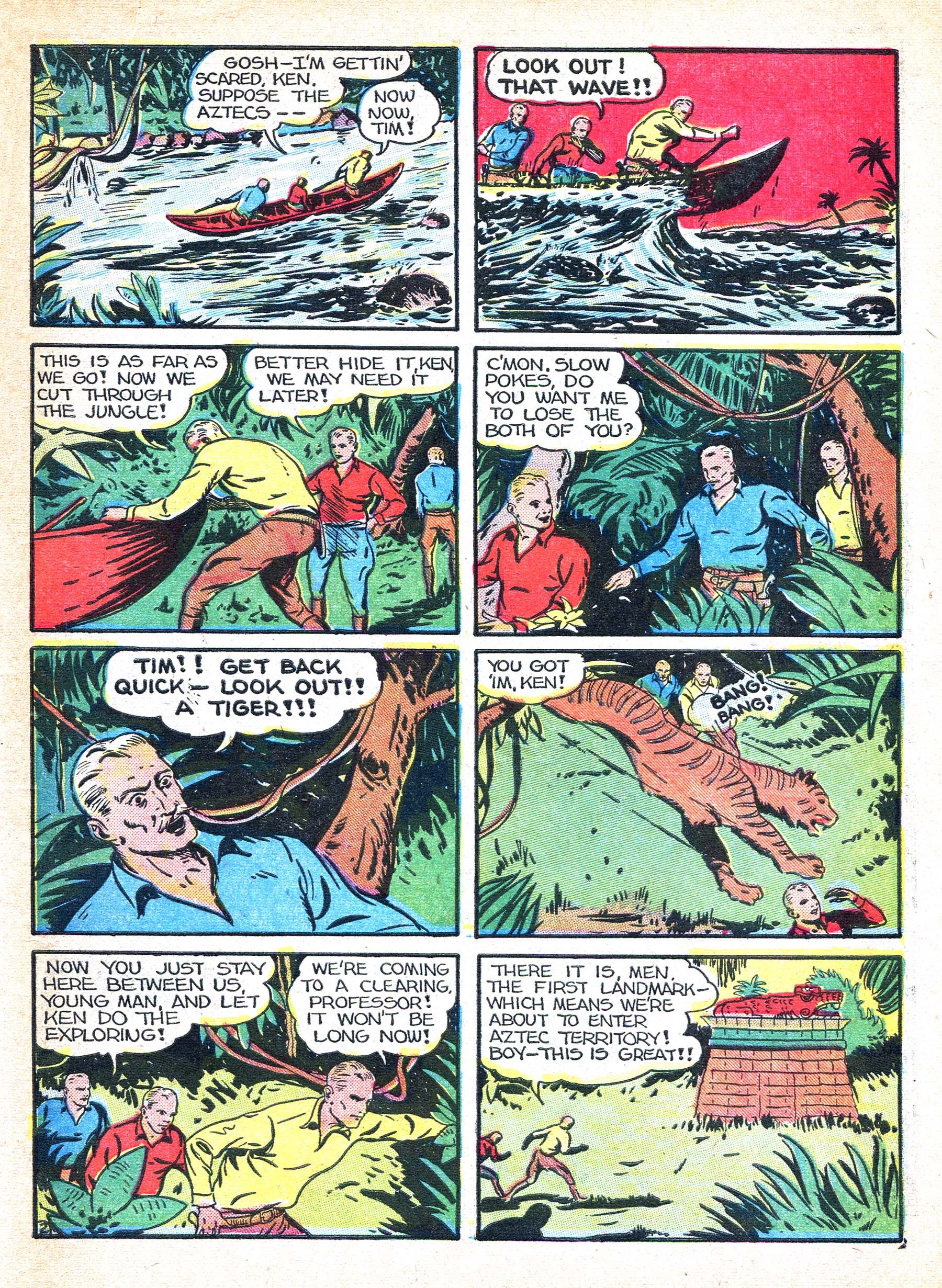 Read online Masked Marvel comic -  Issue #1 - 61