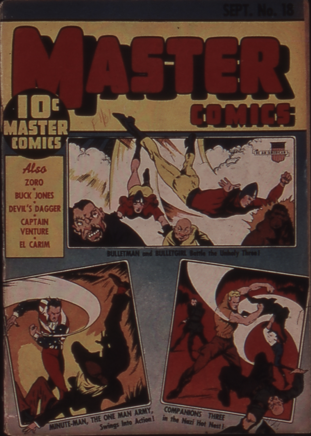 Read online Master Comics comic -  Issue #18 - 1