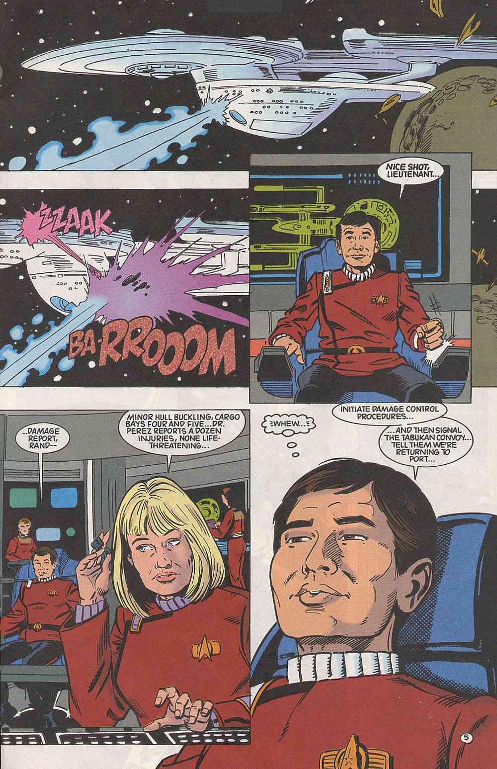 Read online Star Trek (1989) comic -  Issue #37 - 5