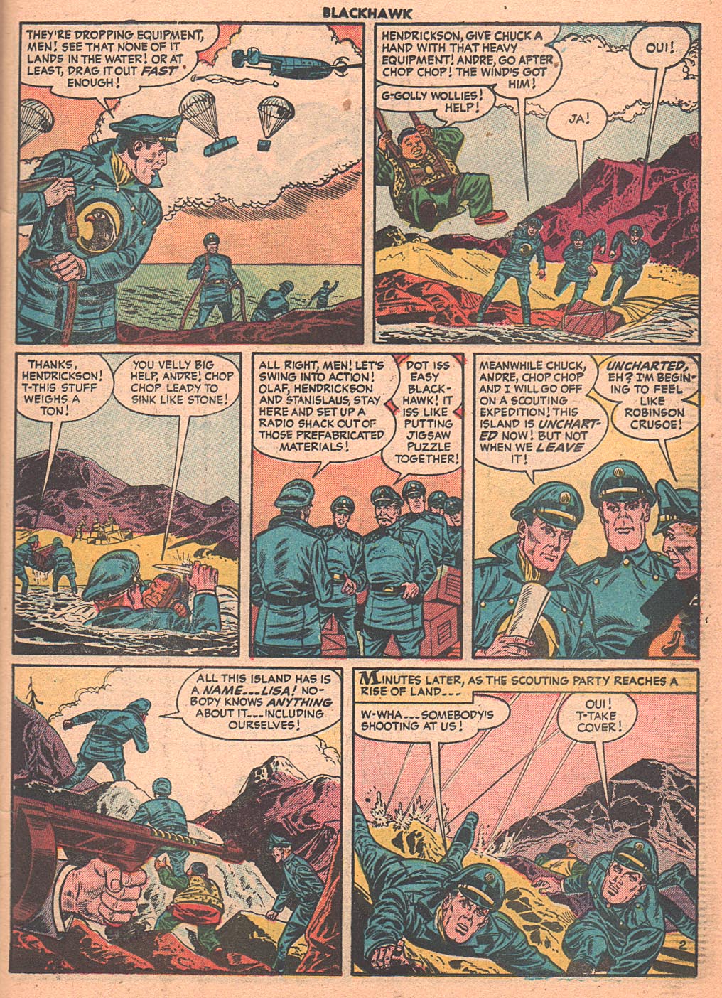 Read online Blackhawk (1957) comic -  Issue #99 - 19
