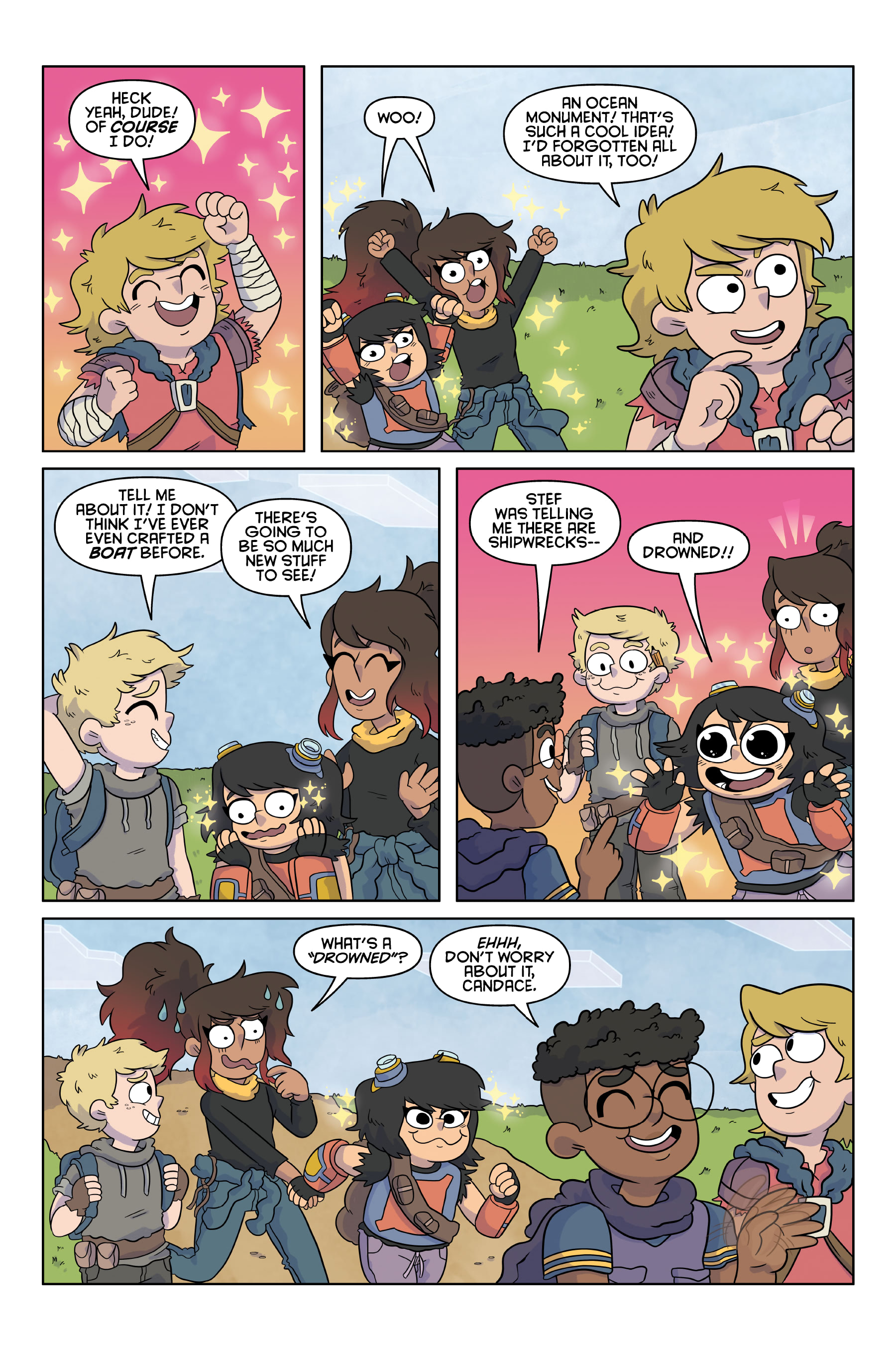 Read online Minecraft comic -  Issue # TPB 2 - 19
