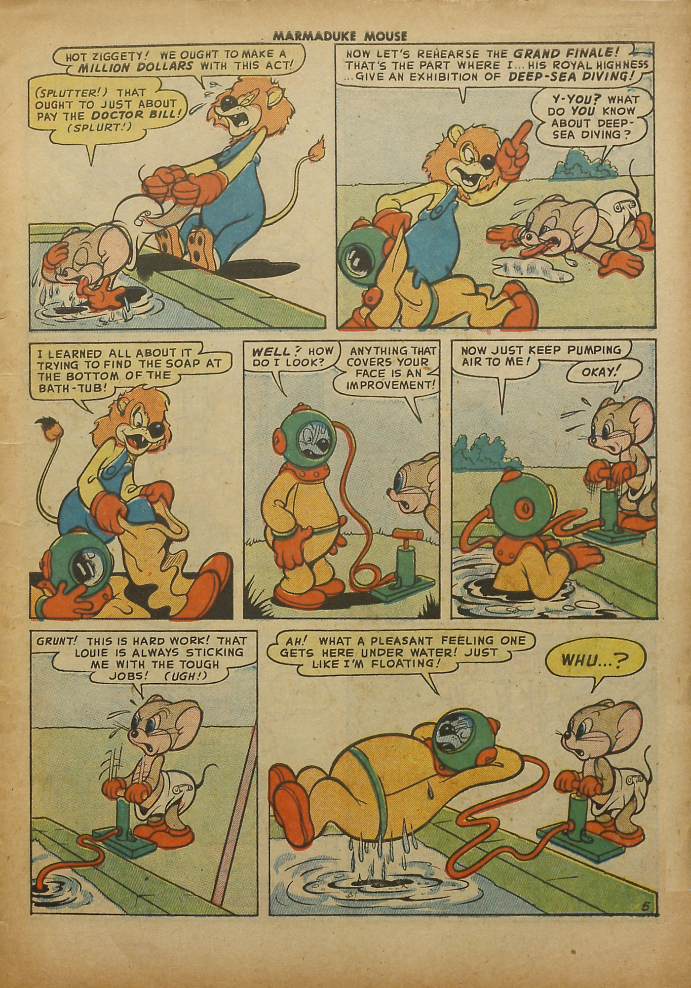Read online Marmaduke Mouse comic -  Issue #32 - 7